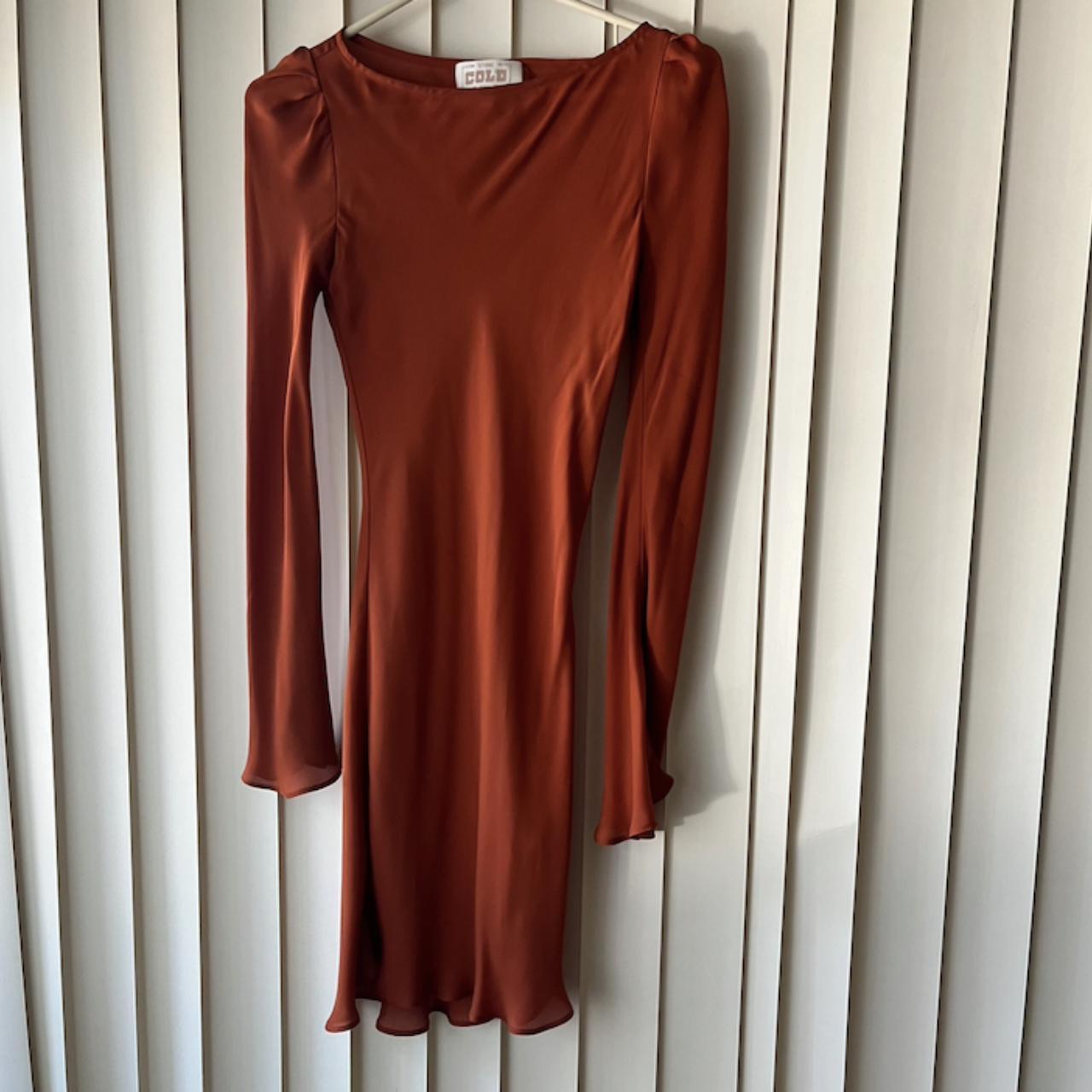 Stone Cold Fox Women's Orange Dress (6)