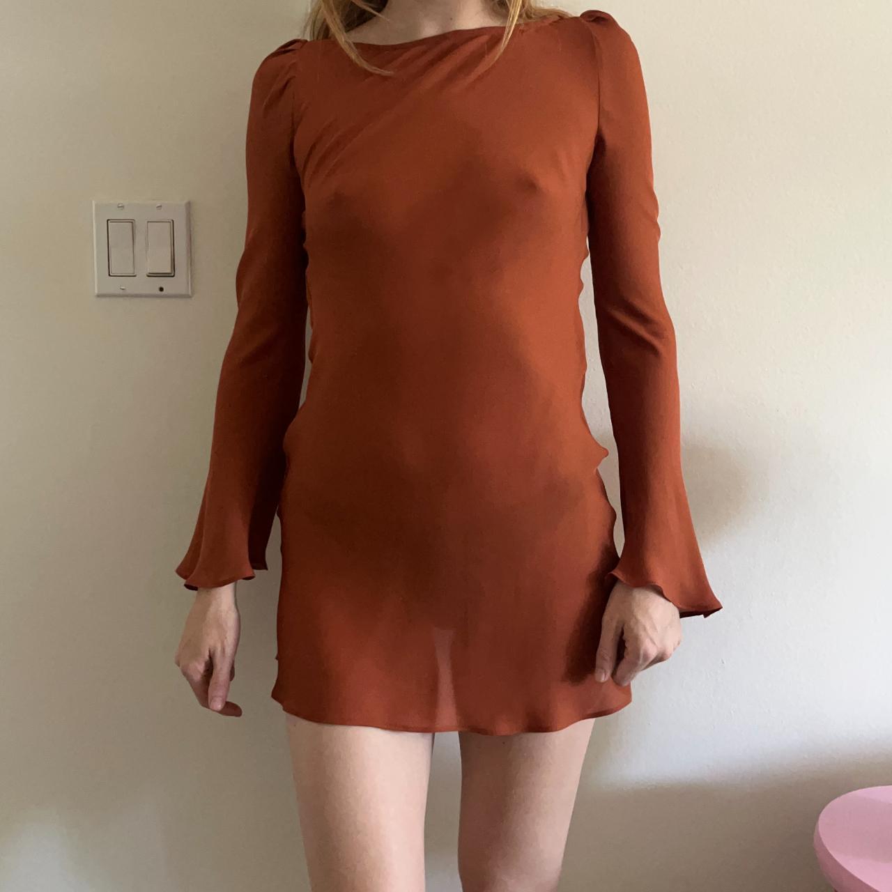 Stone Cold Fox Women's Orange Dress (3)