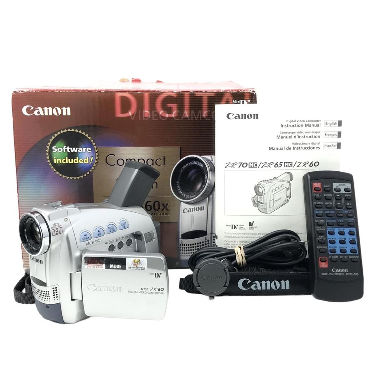 Canon MiniDV ZR60 Digital Video Camcorder Comes... Depop
