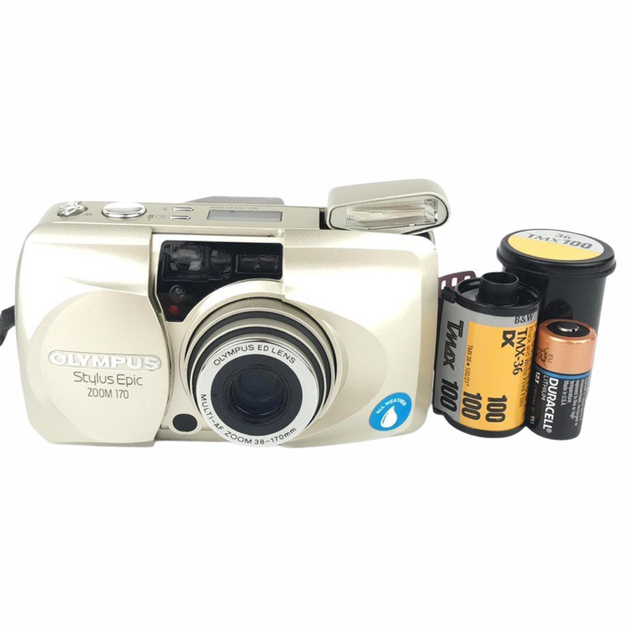 Olympus Stylus 170 35mm point Film Camera Comes... Depop