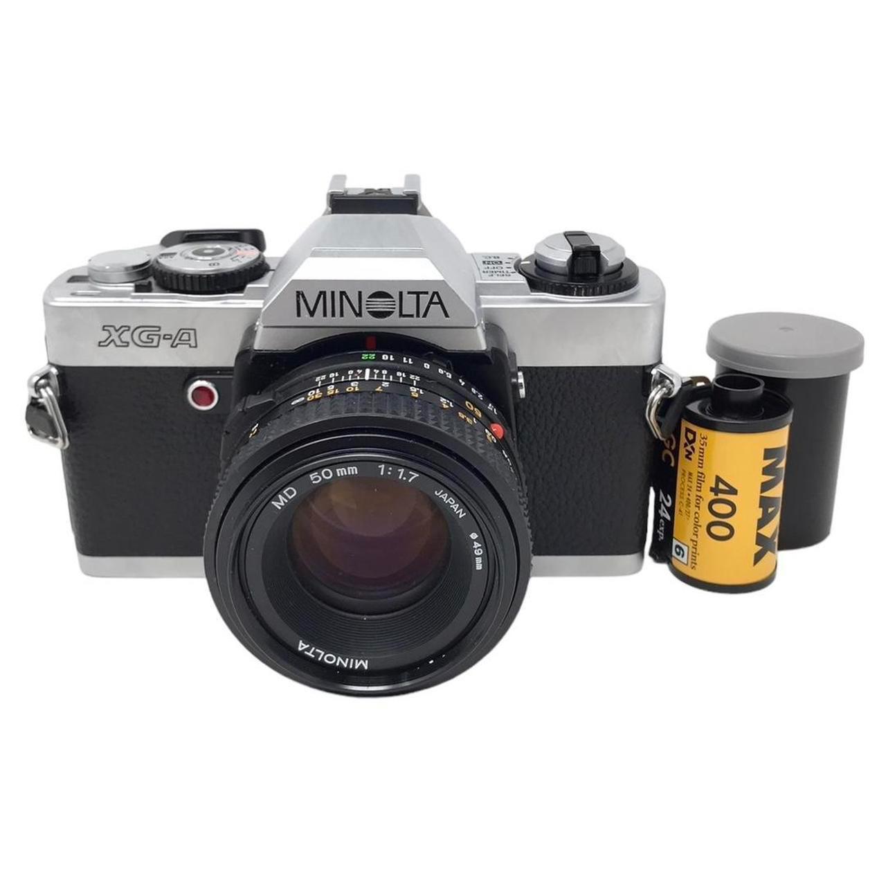 2024 Minolta XG-A 35mm SLR Film Camera W/ Minolta 50mm 1:1.7 Lens, Tested!