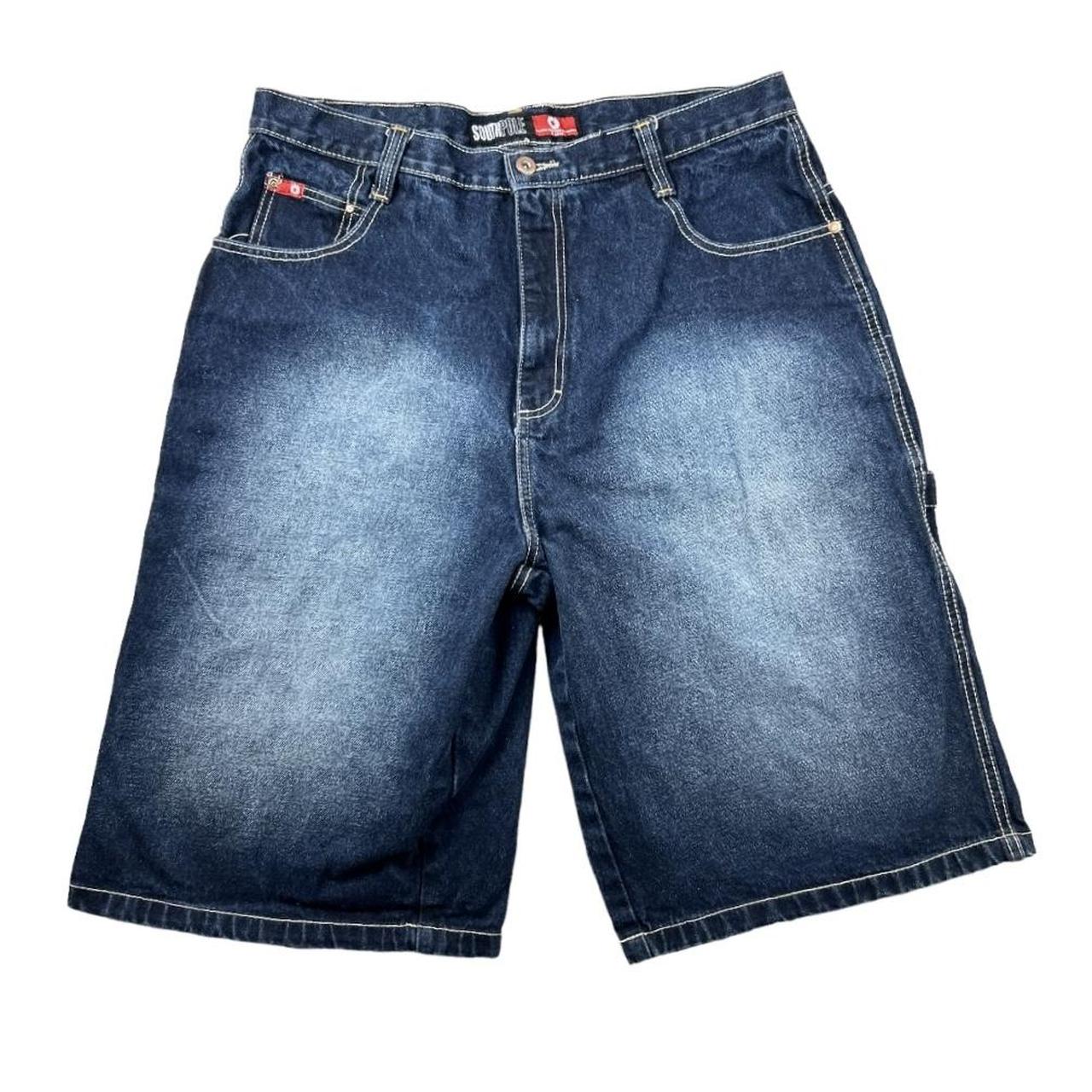 パンツ 2000s SOUTHPOLE denim shor Vintage 00s Y2K Kids Youth Southpole South Pole Jean Shorts