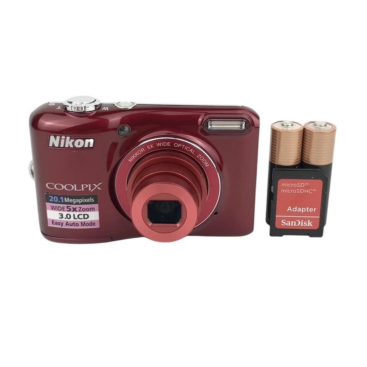 Nikon COOLPIX S8200 Digital Camera 16.1MP 14x Zoom Red | Depop
