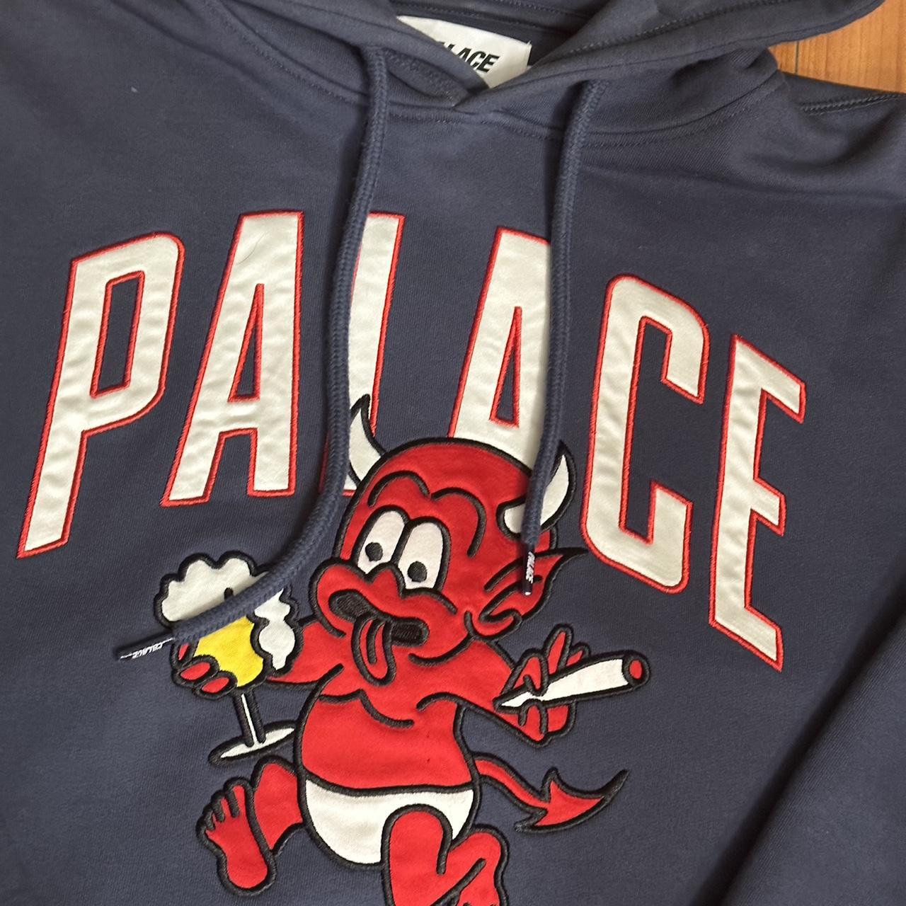 Palace clearance hoodie navy