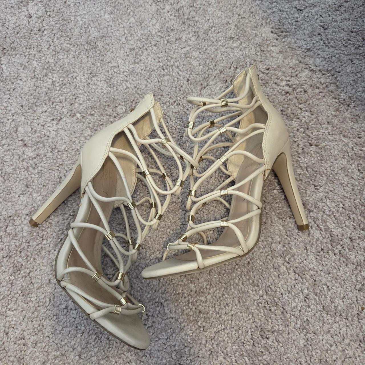 ALDO Women's Sandals - Cream/Tan - US 7 – Cream a… - image 4