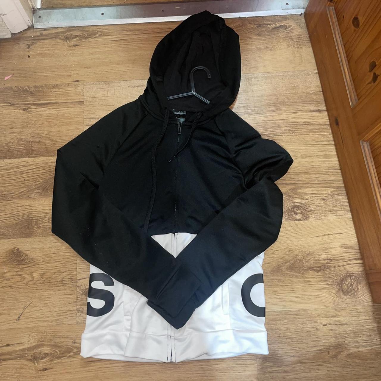 Adidas zip up hoodie jacket Size small Swap swaps... - Depop