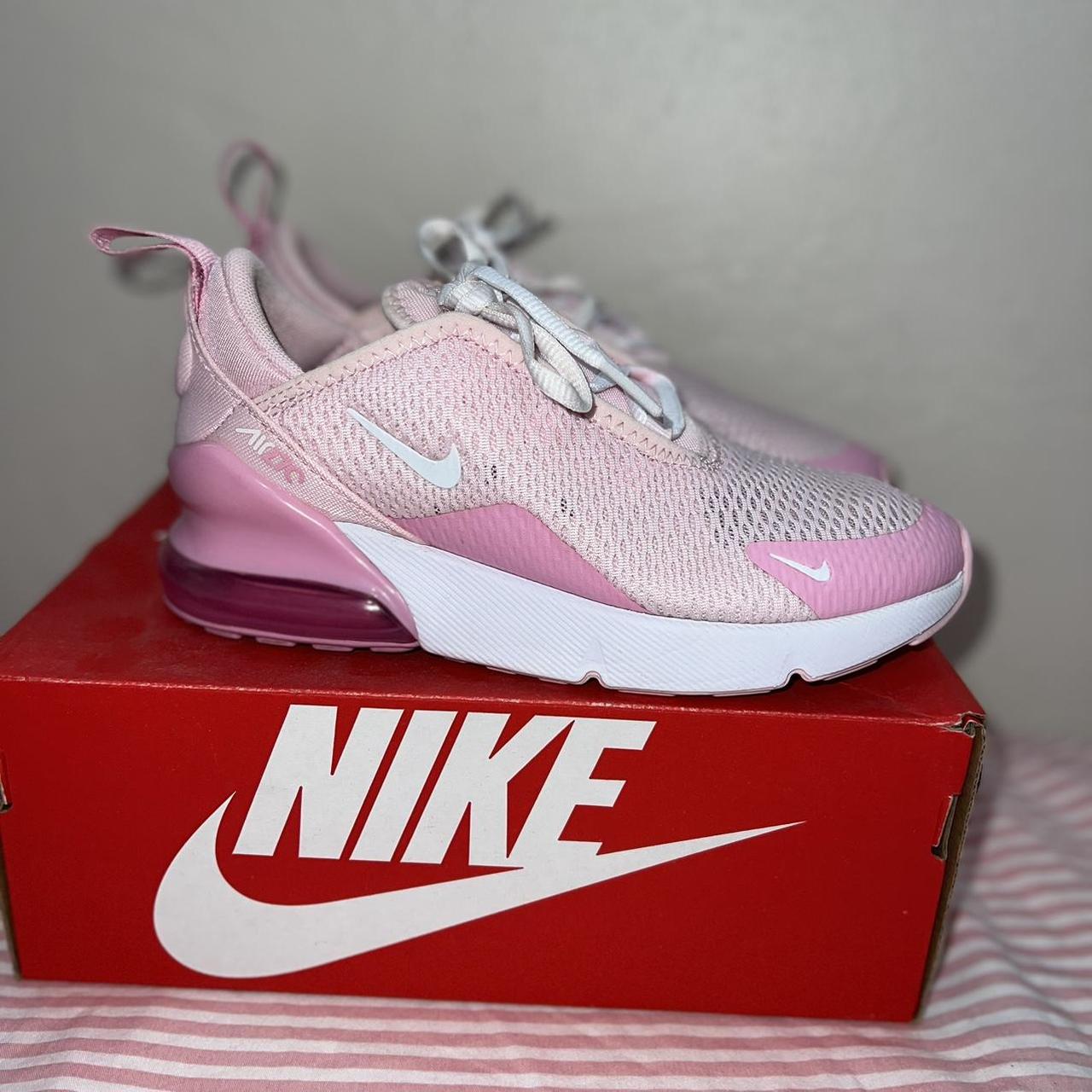 Pink nike 270s hotsell