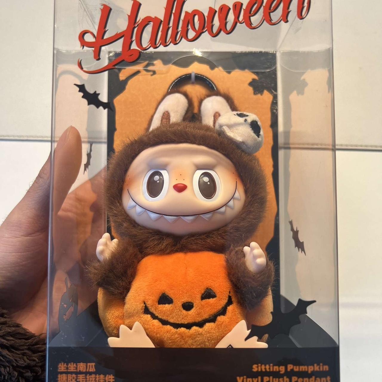 POPMART Labubu Halloween Sitting Pumpkin Vinyl Plush Depop P0 