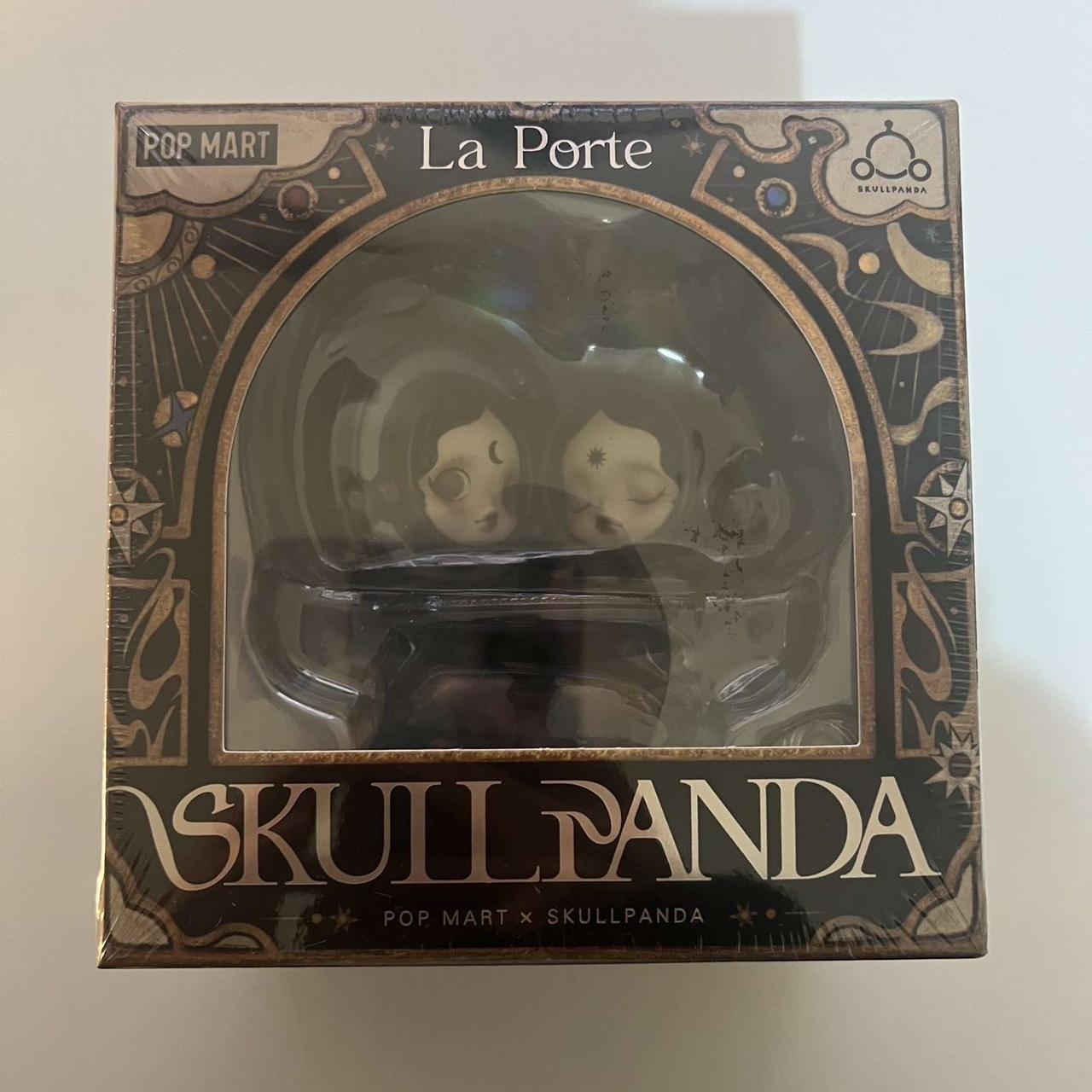 Porte-clés Peluche Popmart Skullpanda 6kHz - Édition Exclusive Européenne, Neuf Sous Blister