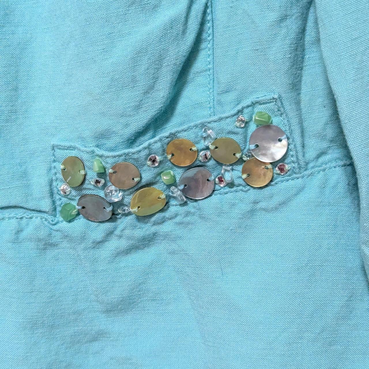 Ruby Rd. Women's Jacket - Blue/Green - 12 – Ruby … - image 4