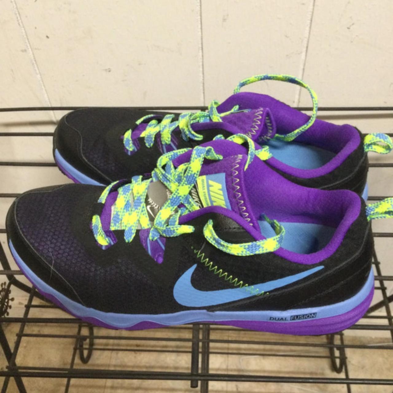 nike dual fusion womens purple