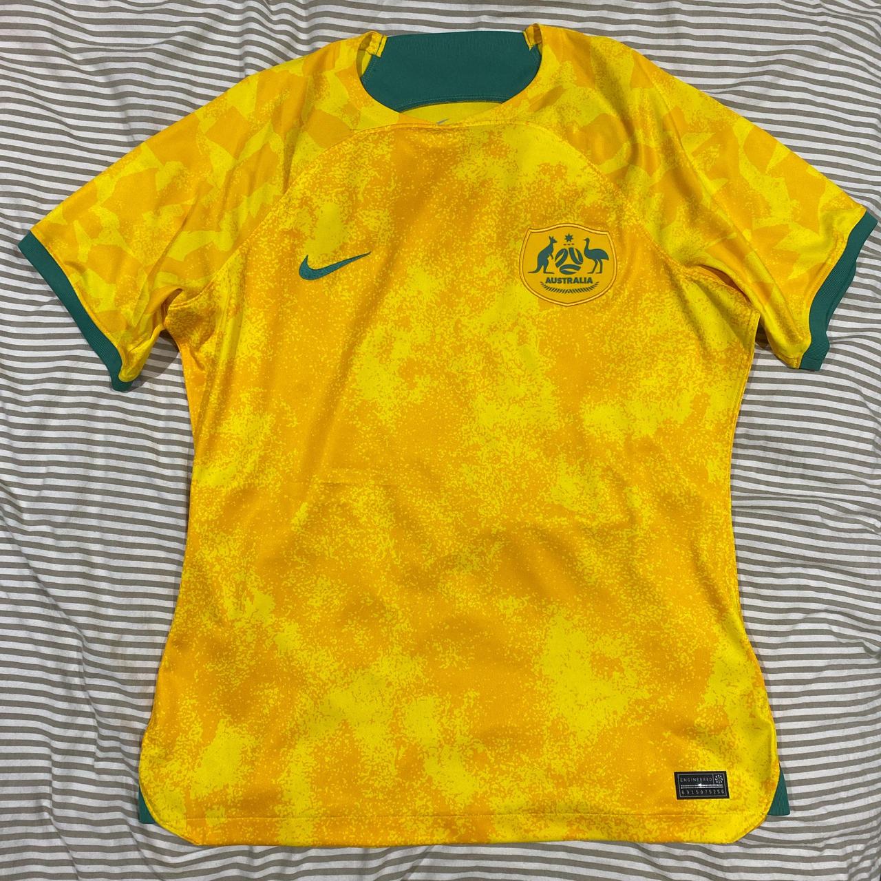 Nike Australia Socceroos jersey - kids size L... | Depop