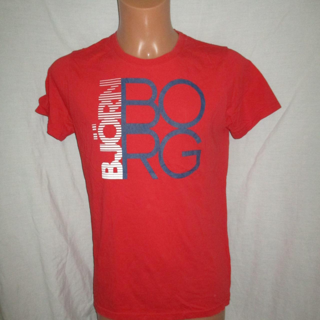 BjornBorgVintageshort´-sleevedcrewneckred...