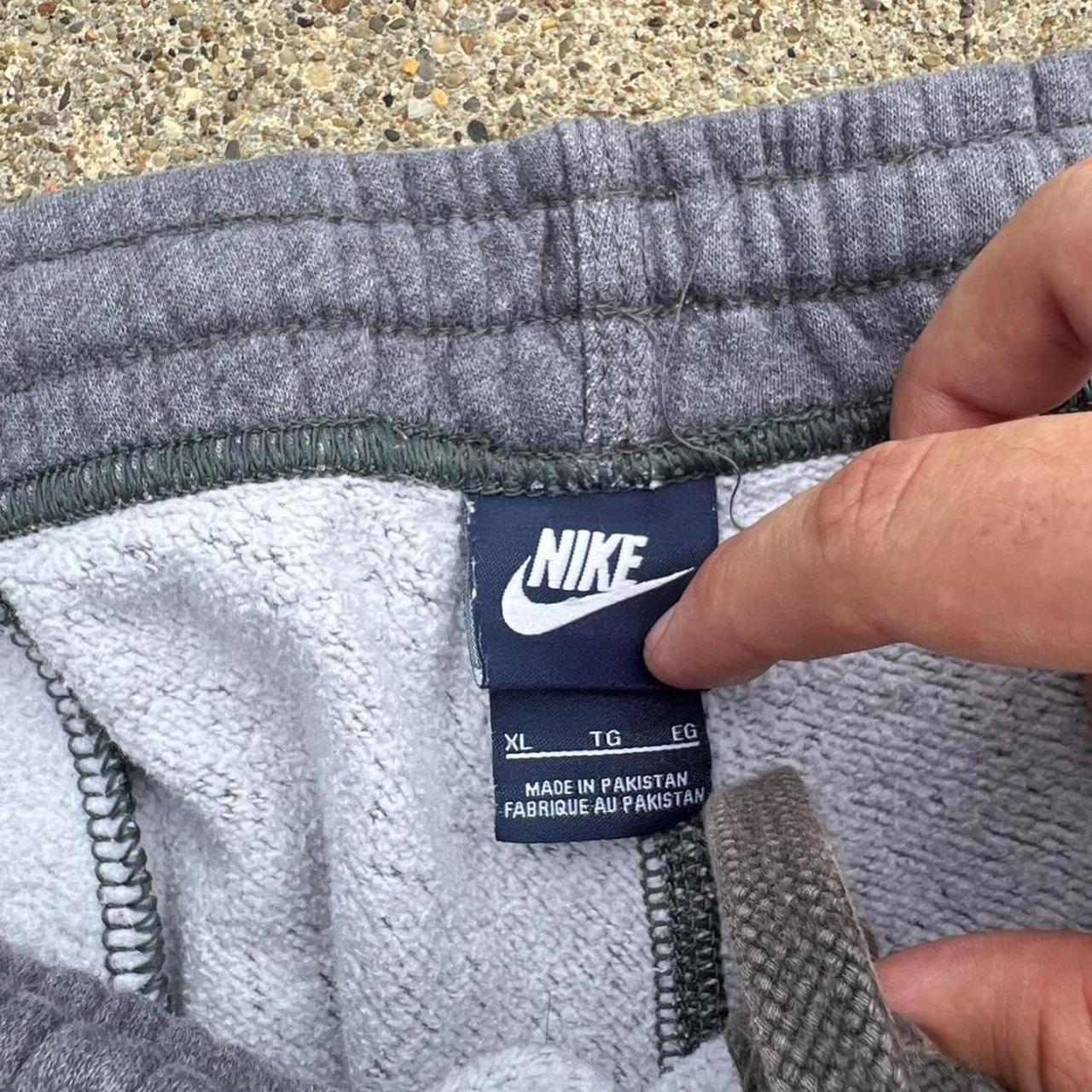 baggy grey nike sweatpants