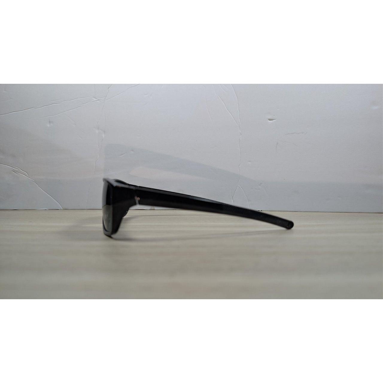 Men's Sunglasses - Black – Sleek rectangular wrap… - image 2