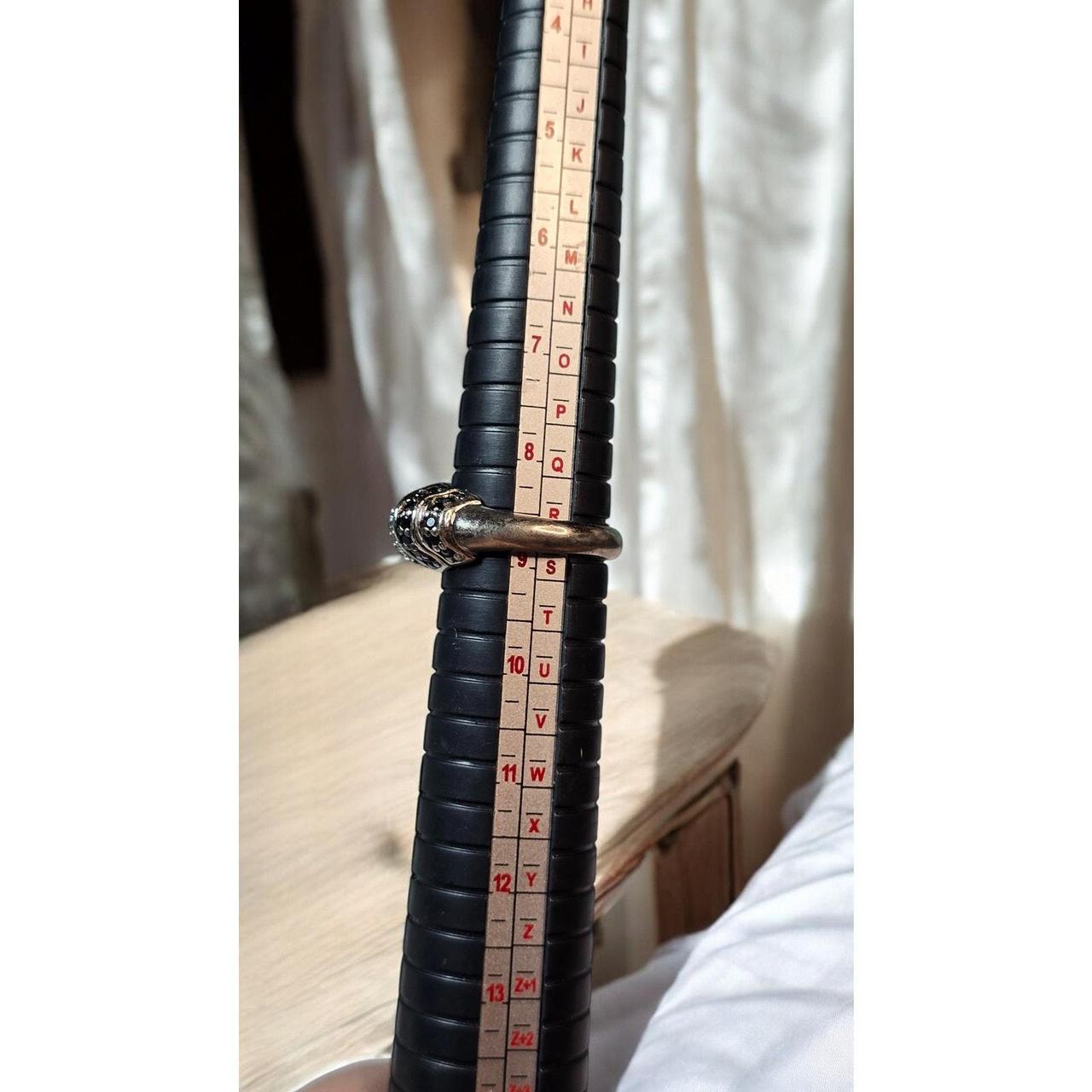 Source Unknown Women's Ring - Silver/Black – Stun… - image 7