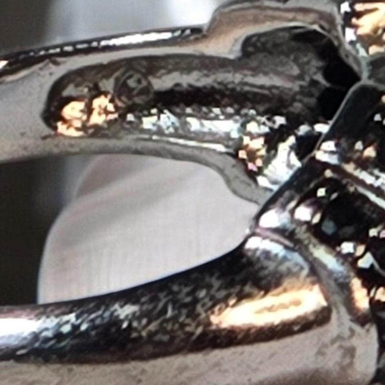 Source Unknown Women's Ring - Silver/Black – Stun… - image 8