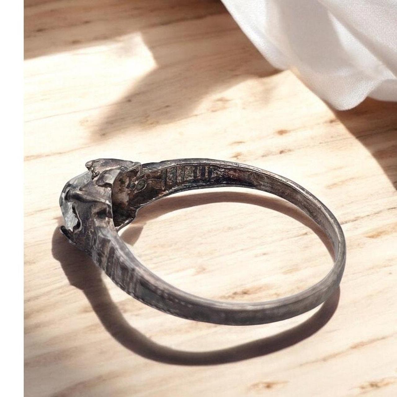 Source Unknown Women's Ring - Silver – Medieval R… - image 3