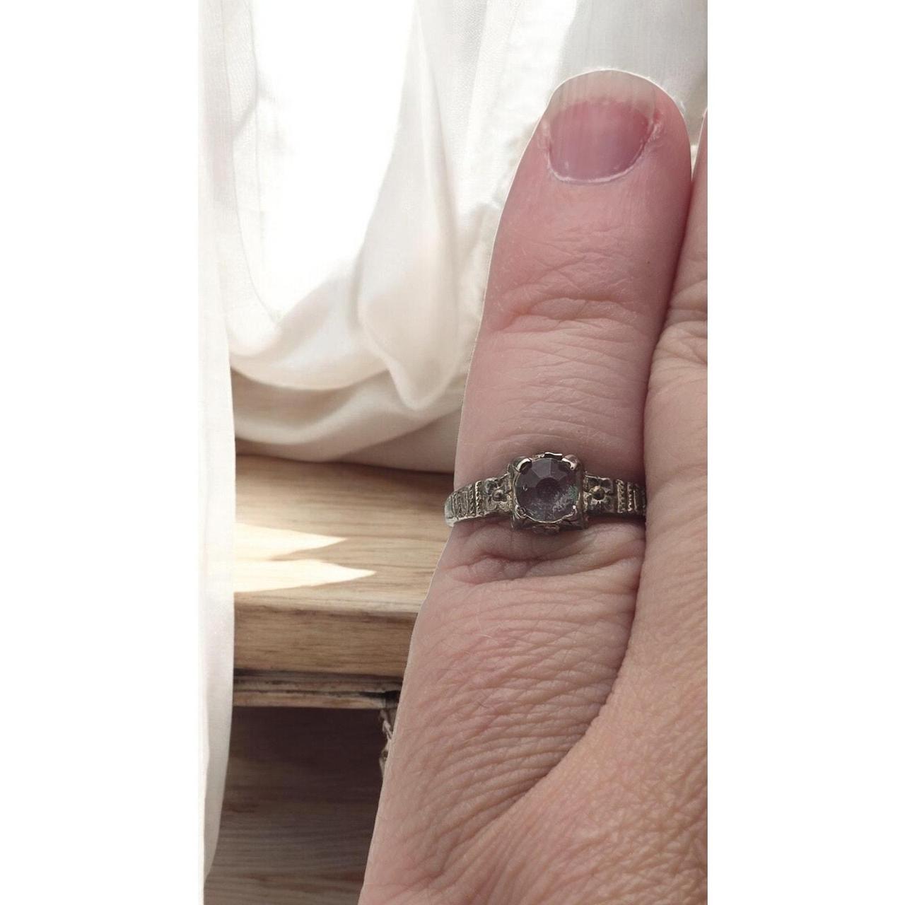 Source Unknown Women's Ring - Silver – Medieval R… - image 7