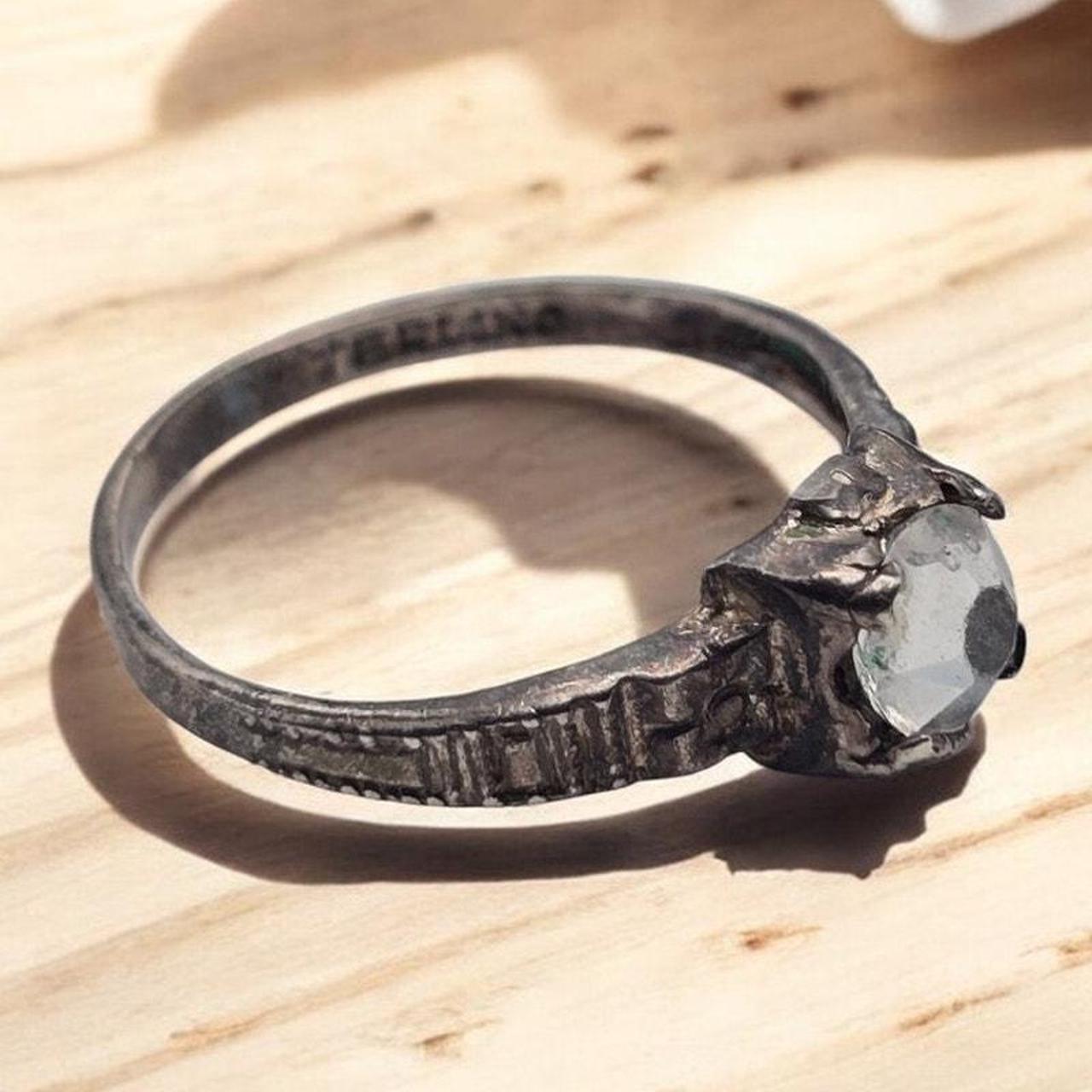 Source Unknown Women's Ring - Silver – Medieval R… - image 2