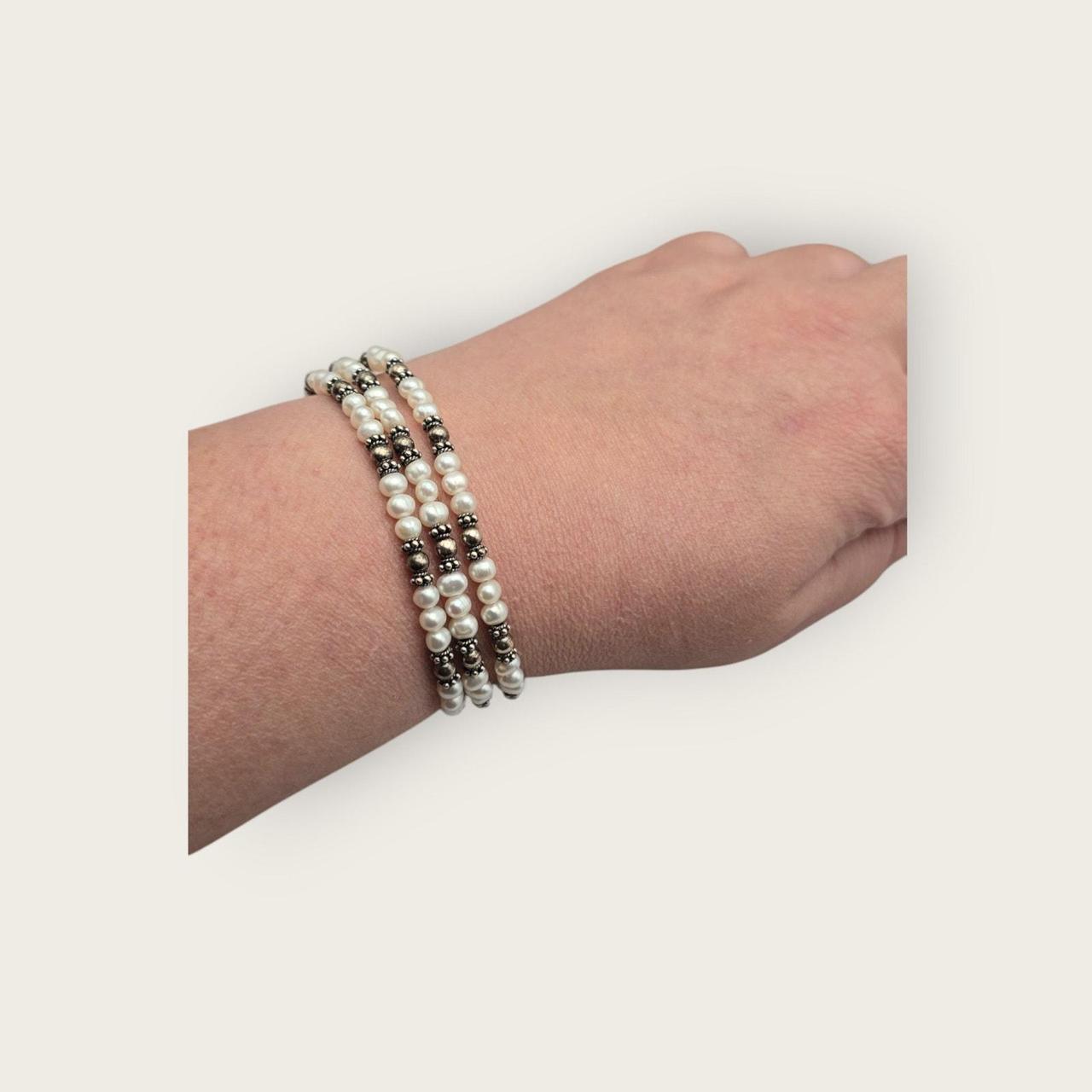 Source Unknown Women's Bracelet - Black/White – E… - image 6