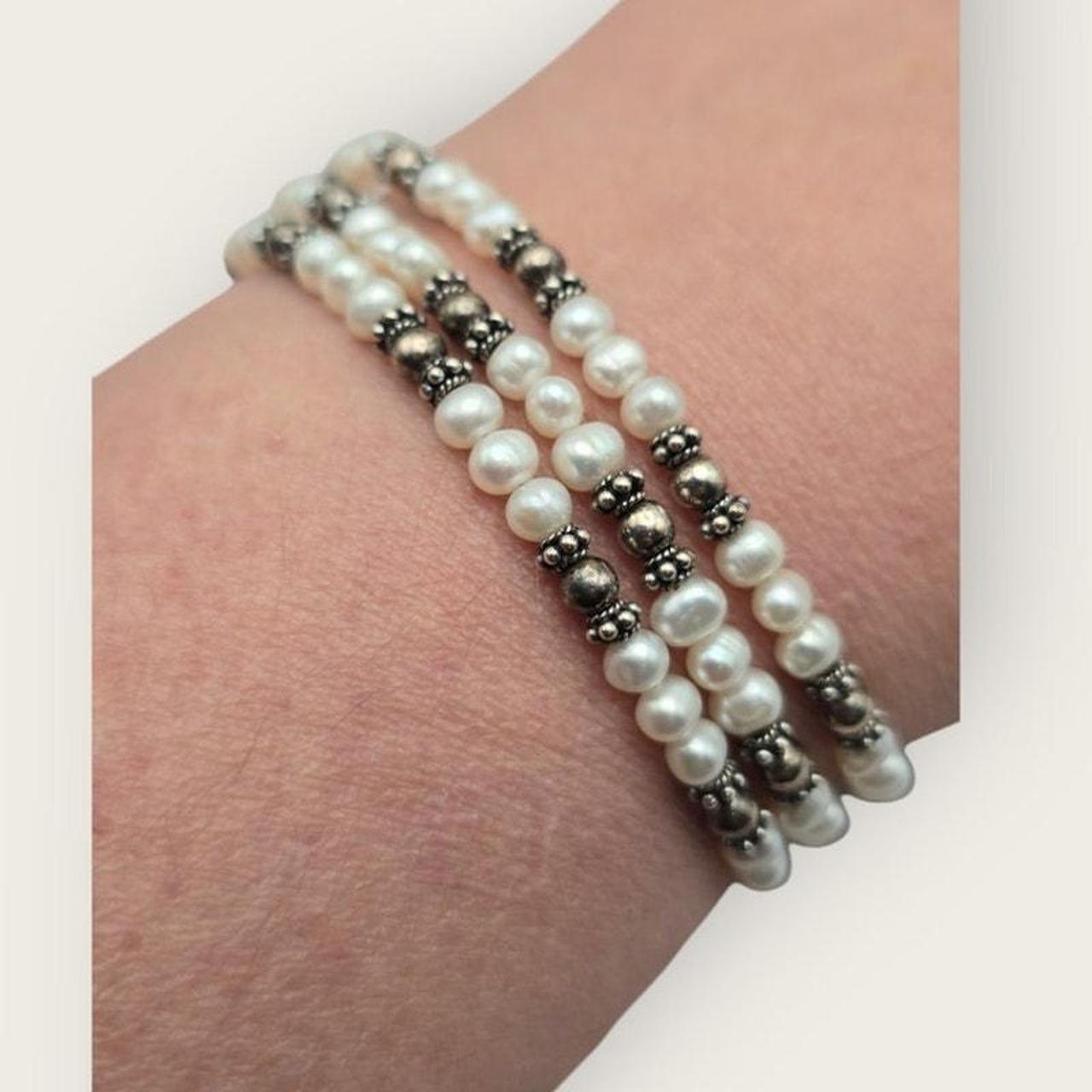 Source Unknown Women's Bracelet - Black/White – E… - image 4