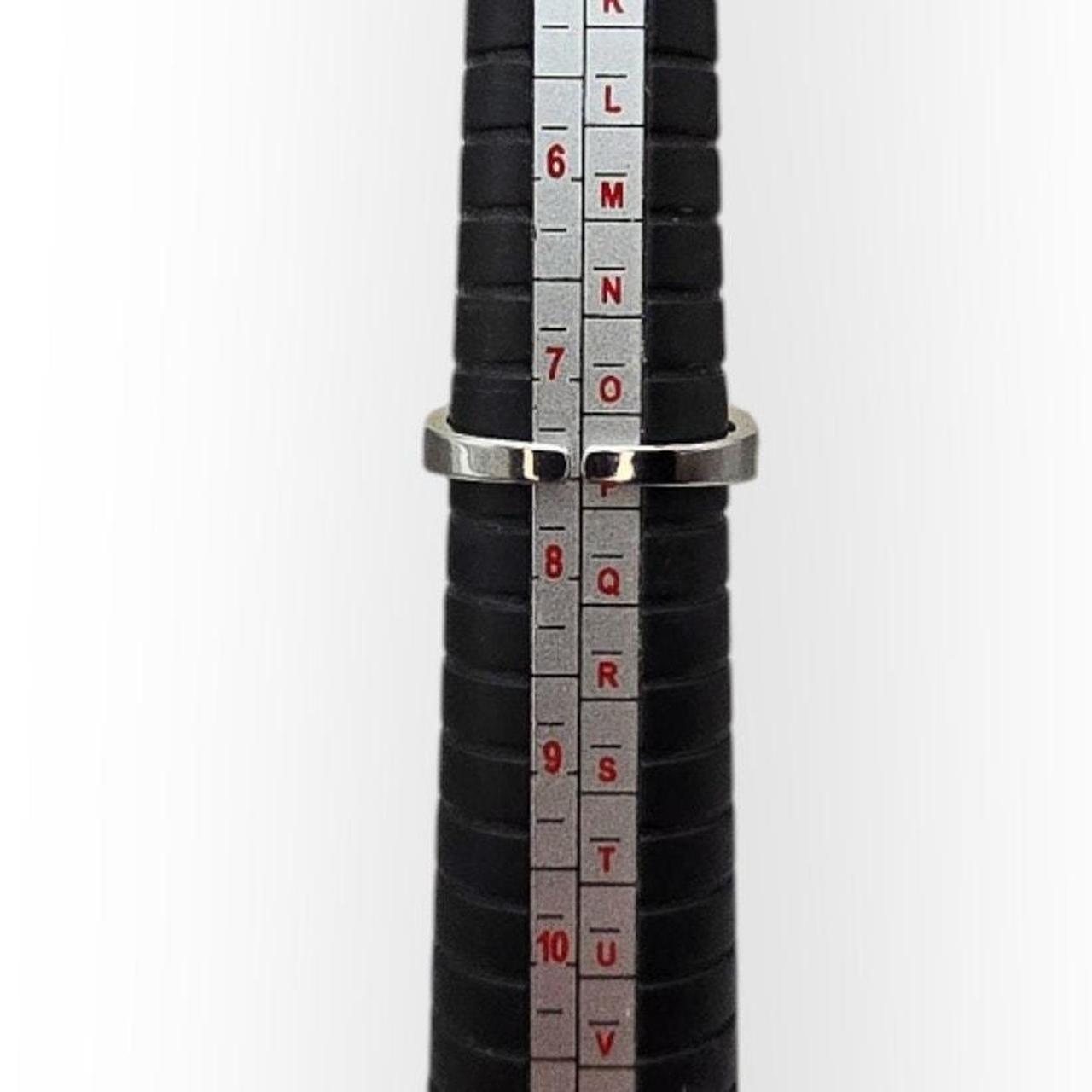 Source Unknown Women's Ring - Red/Silver – Red Pe… - image 8