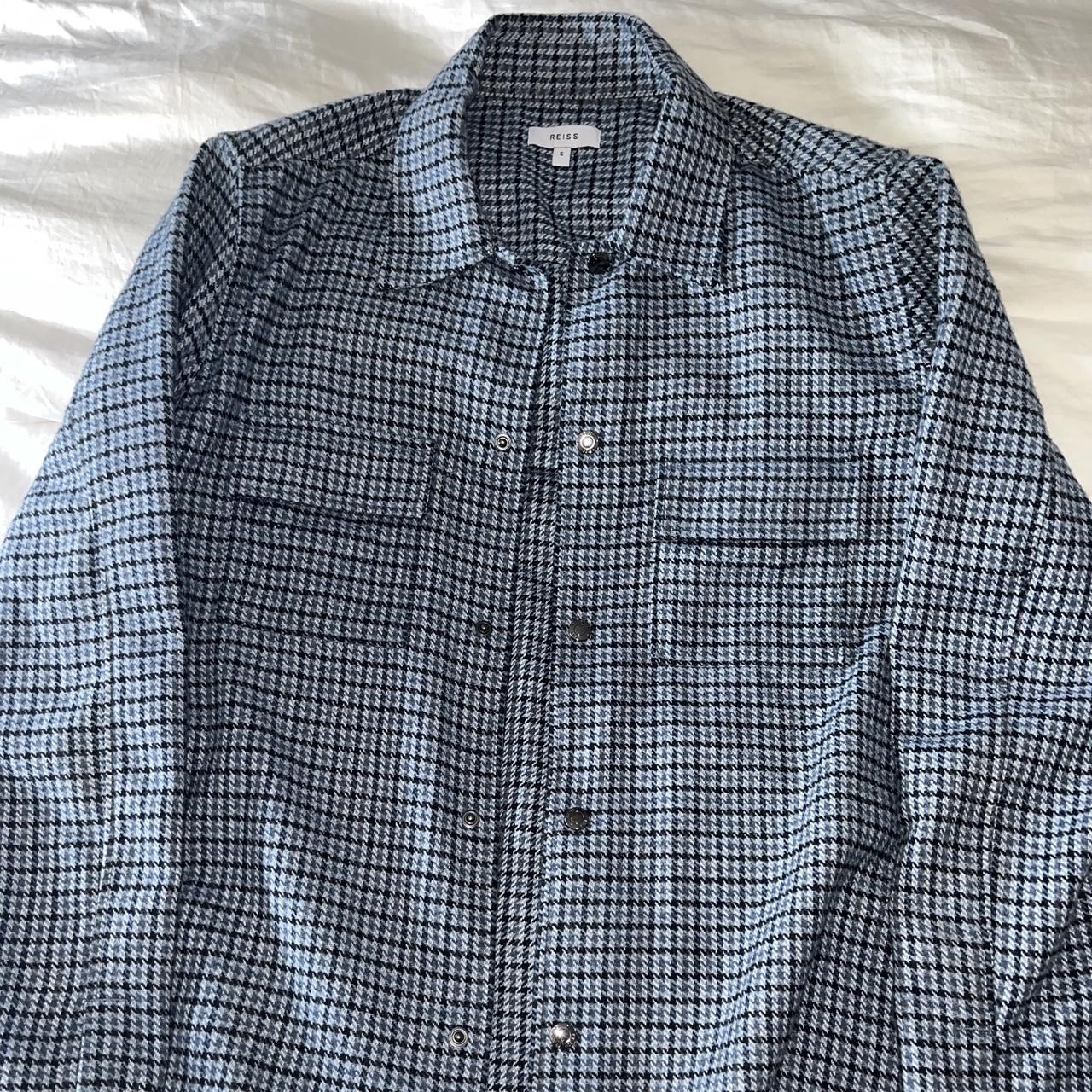 Mens Reiss Overshirt Jacket / worn once Size small... - Depop