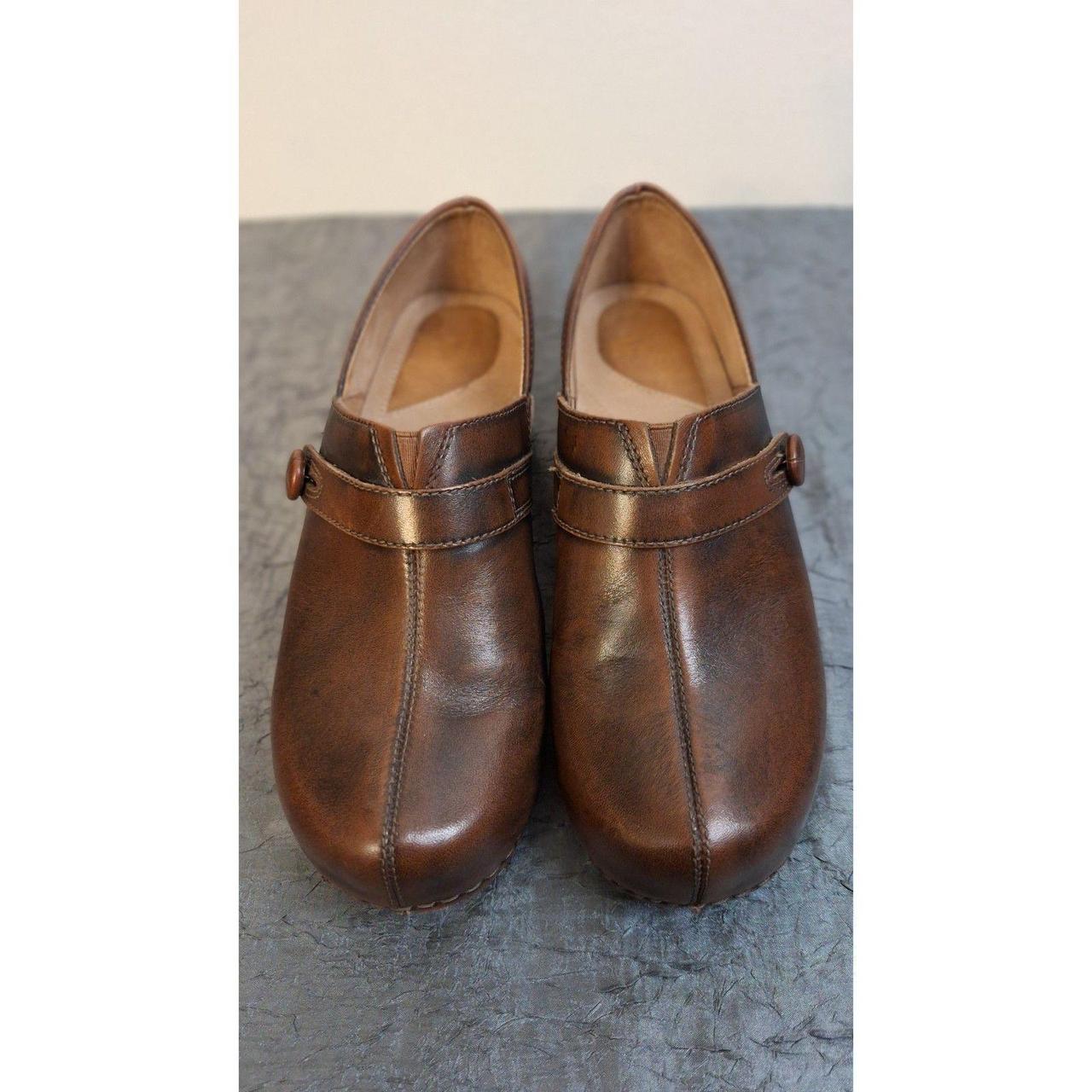 Brown burnished full grain best sale