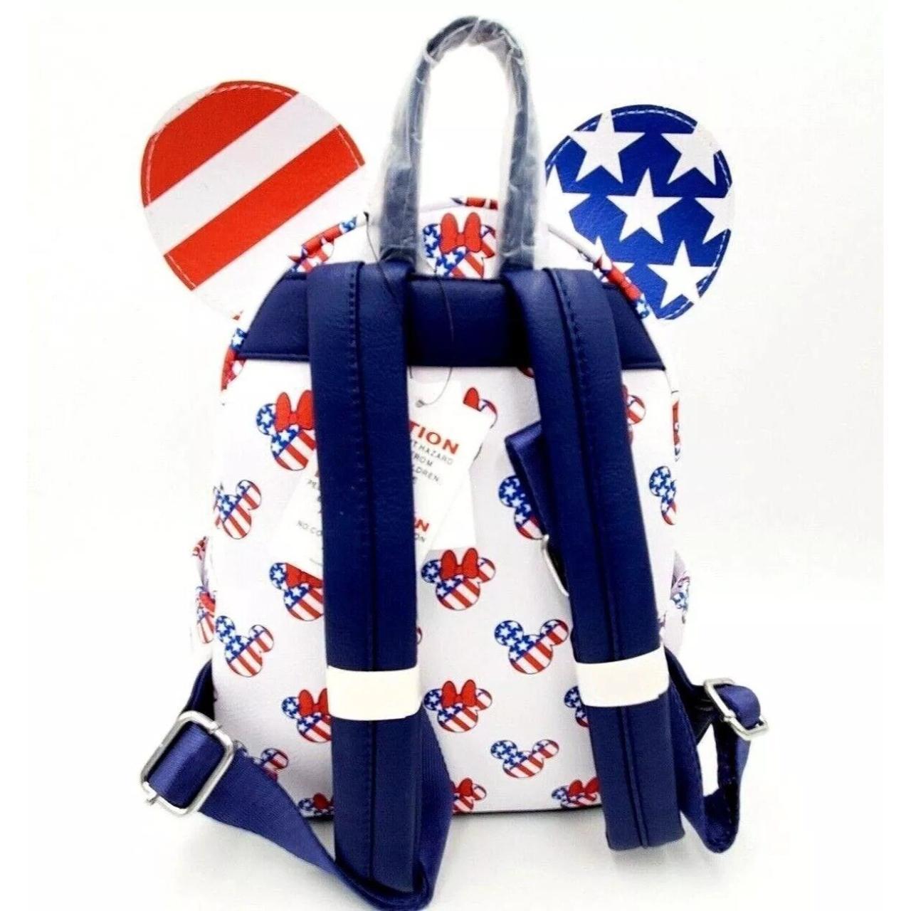 Loungefly Mini Backpack Disney Mickey & outlet Minnie Americana July 4th! NWT! 2022