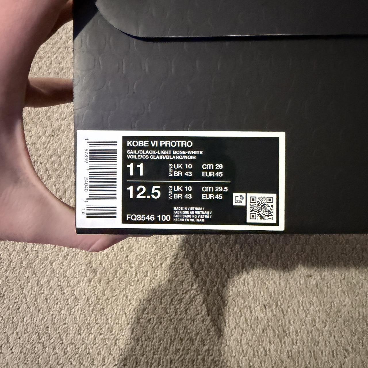 Nike Men's Sneakers - White/Cream - US 11 – Nike … - image 6