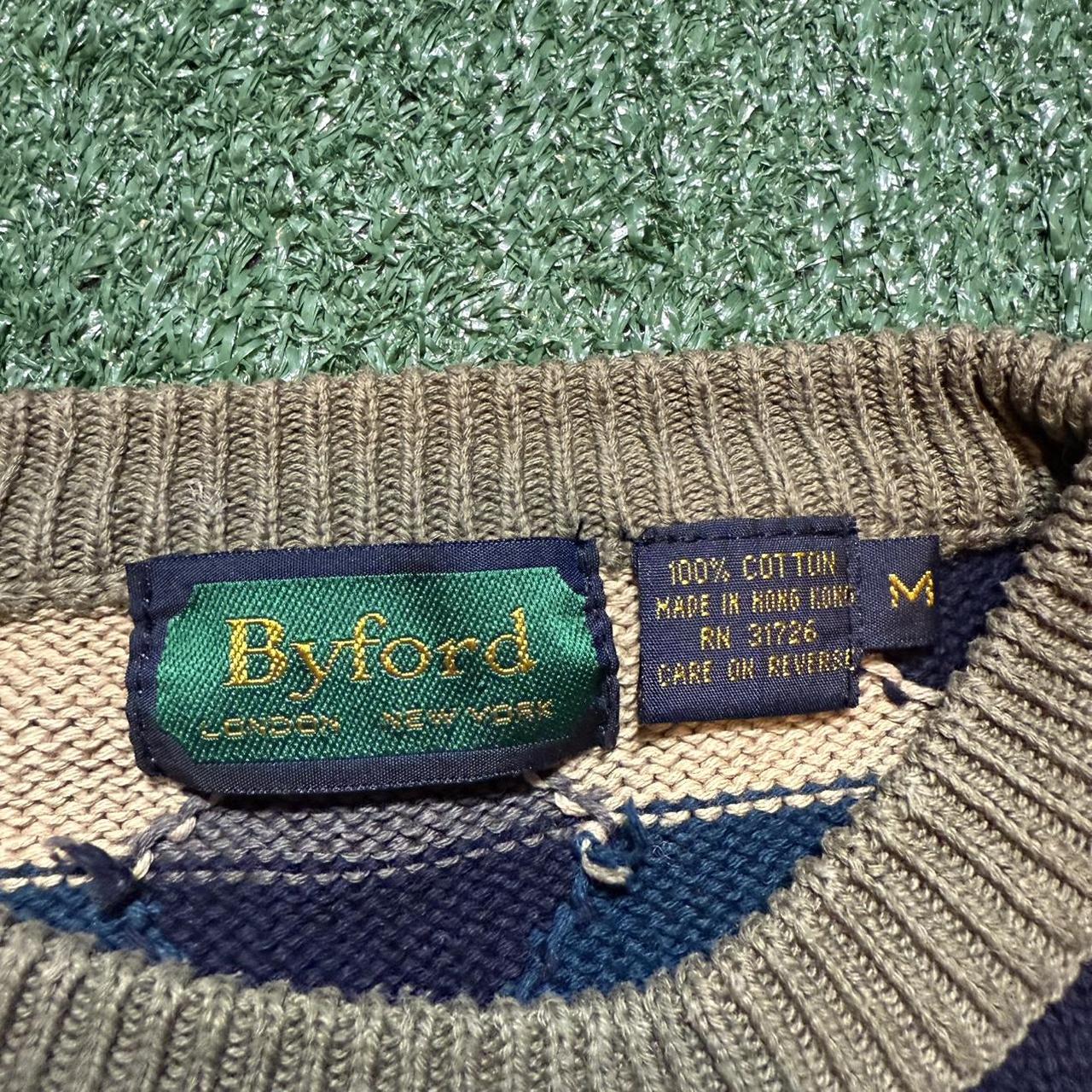 Vintage Men's Sweater - Multi - M – Vintage Byfor… - image 3