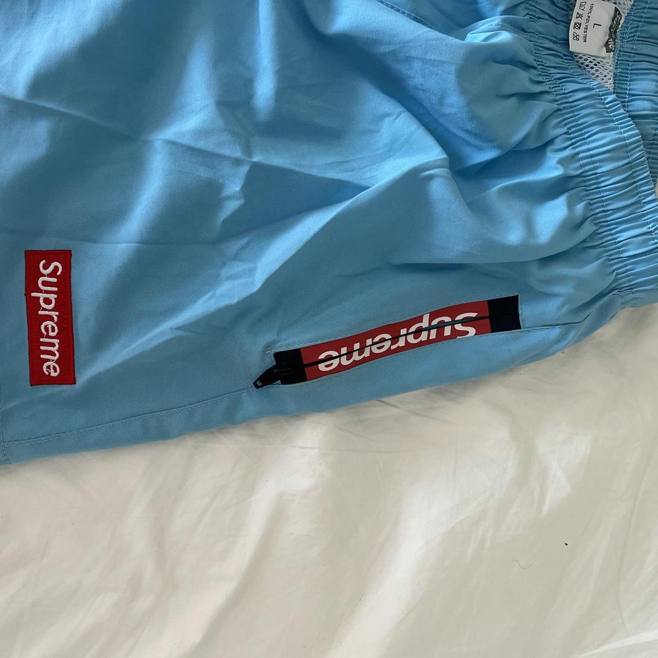 thrifted (bootleg?) supreme shorts perfect for hot...