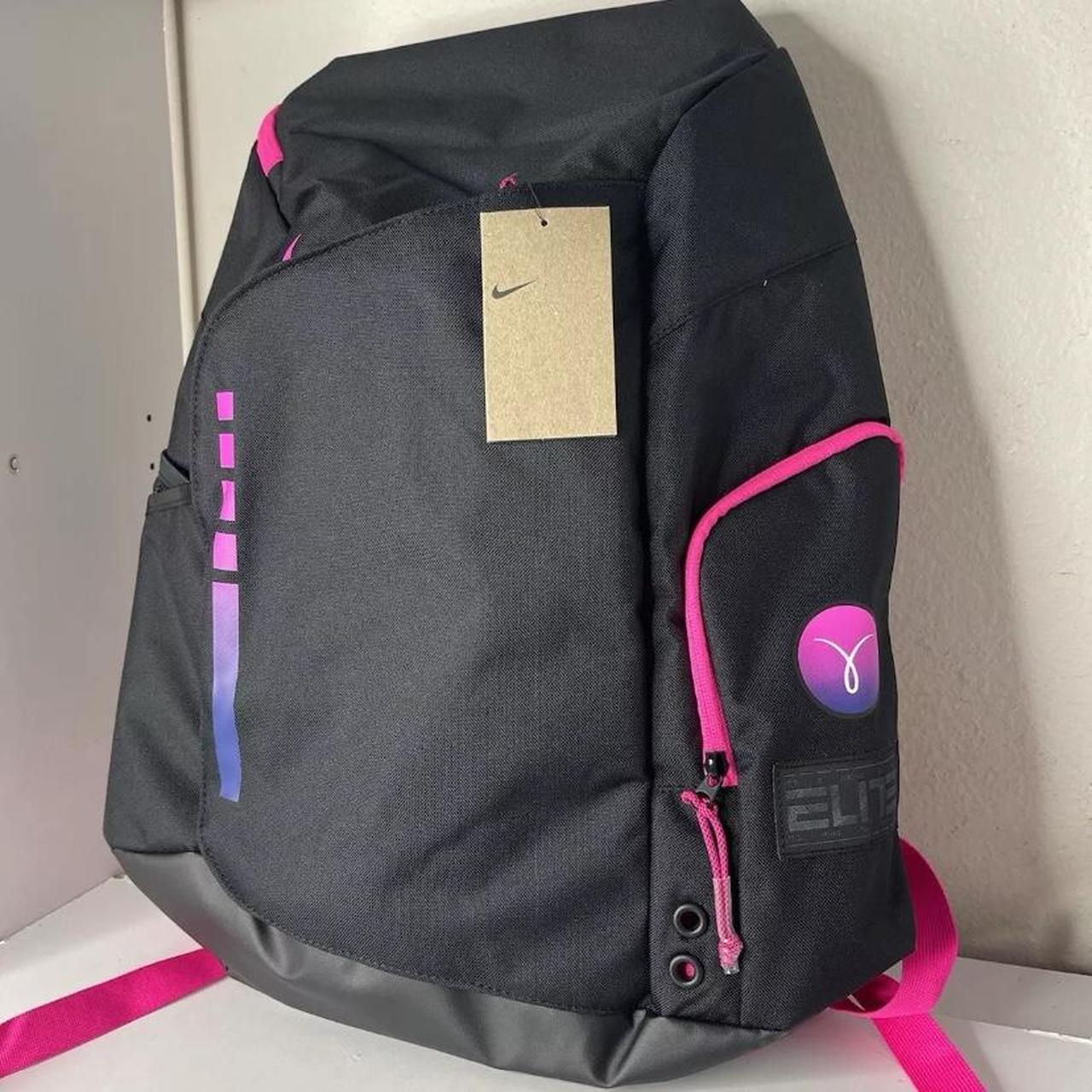 Nike elite backpack Kay Yow Fierce Pink RARE - Depop