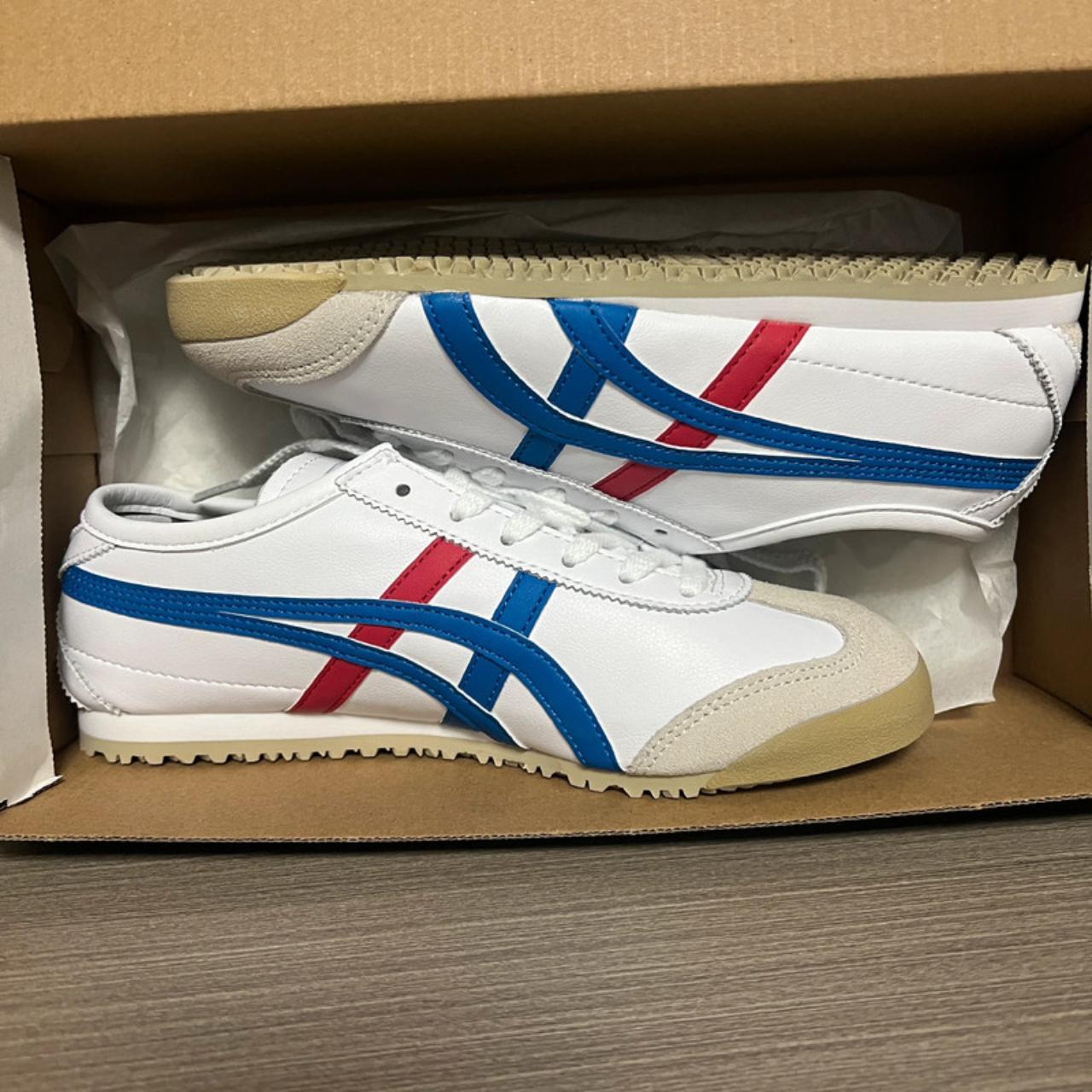 Onitsuka tiger mexico 66 white blue red online