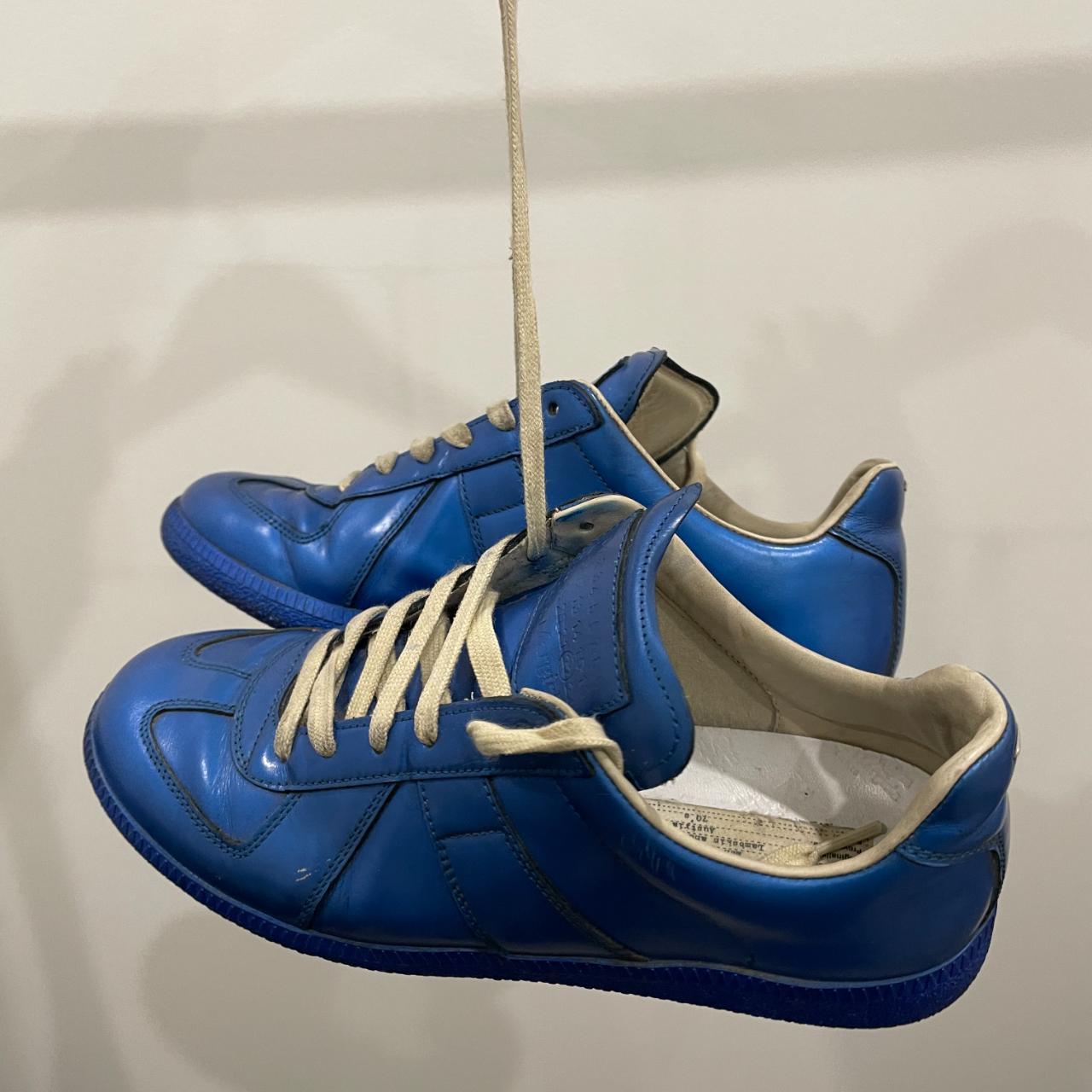 Maison Margiela German Army Trainers Glossy Candy | Depop