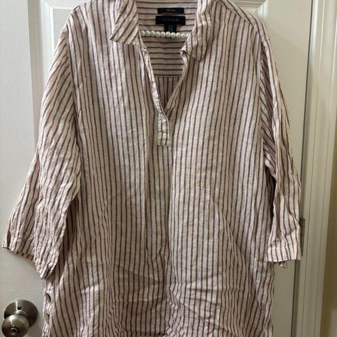 Source Unknown Women's Top - Red - XL – Tahari Pu… - image 1