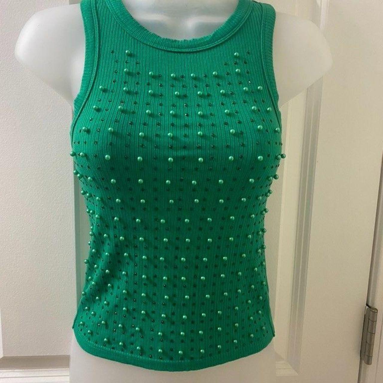 Source Unknown Women's Tank top - Red - S – WHITE… - image 1