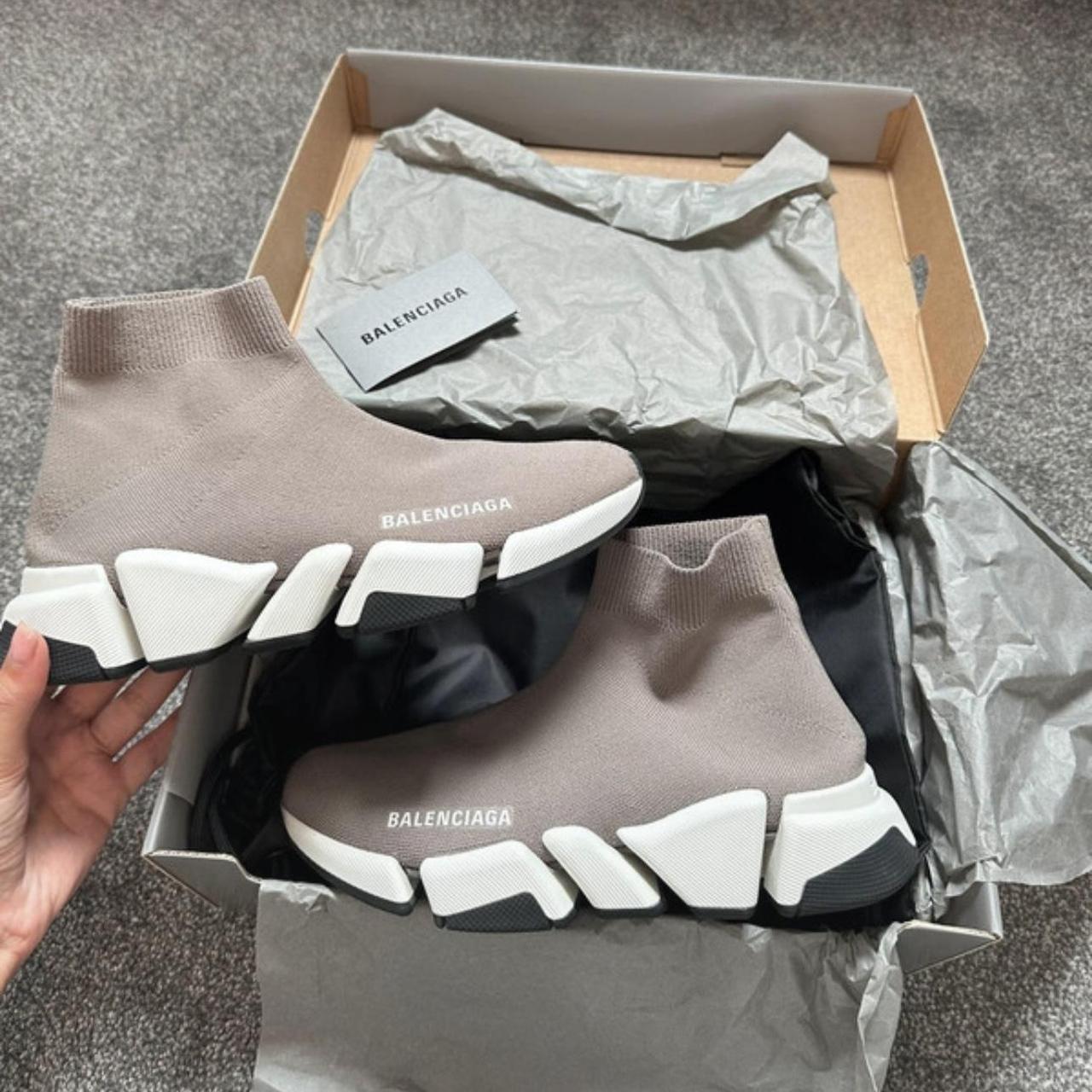 Balenciaga sock speed Depop