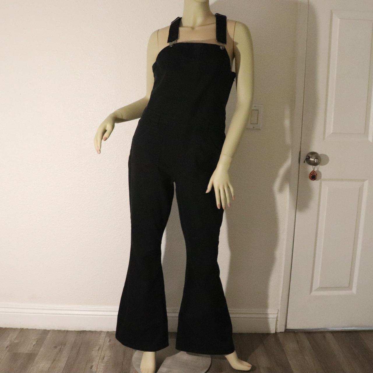 Black Bell Bottom Overalls These pair of overalls. Depop