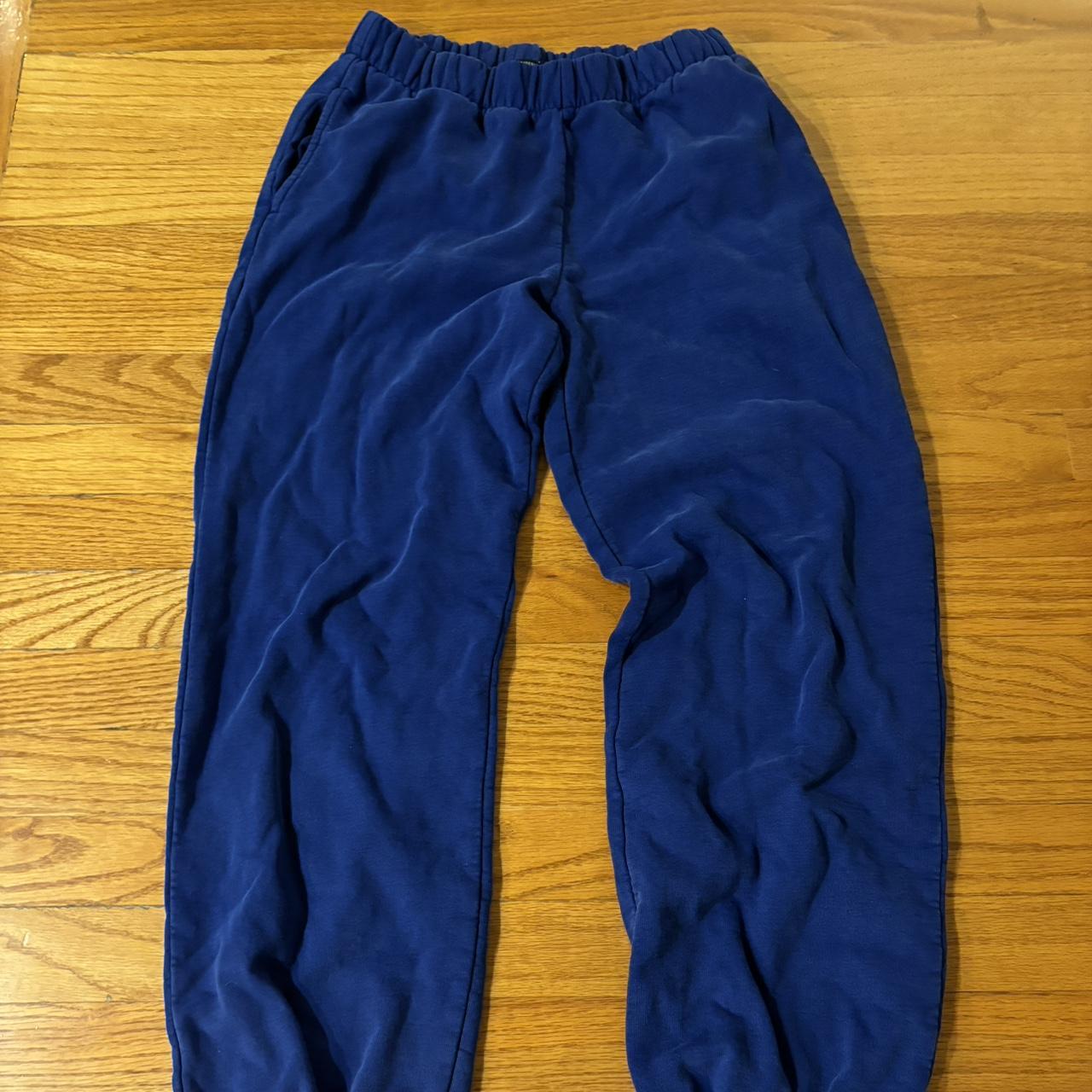 Royal blue brandy melville sweatpants best sale