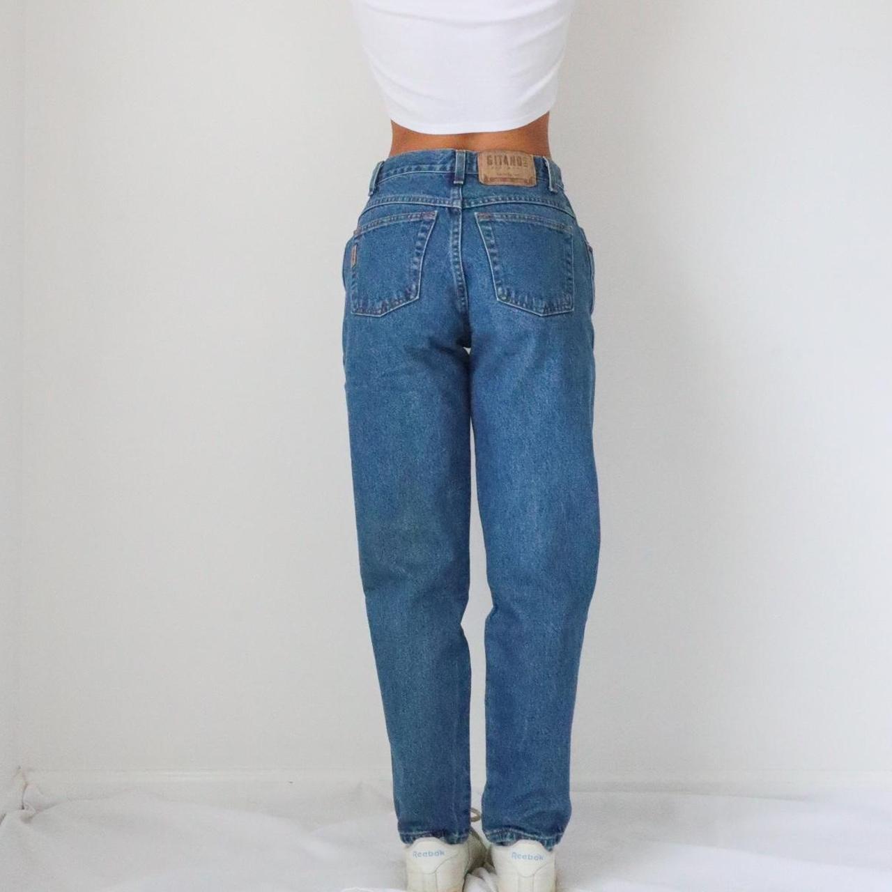 Gitano jeans-wear mom jeans Medium wash high... - Depop