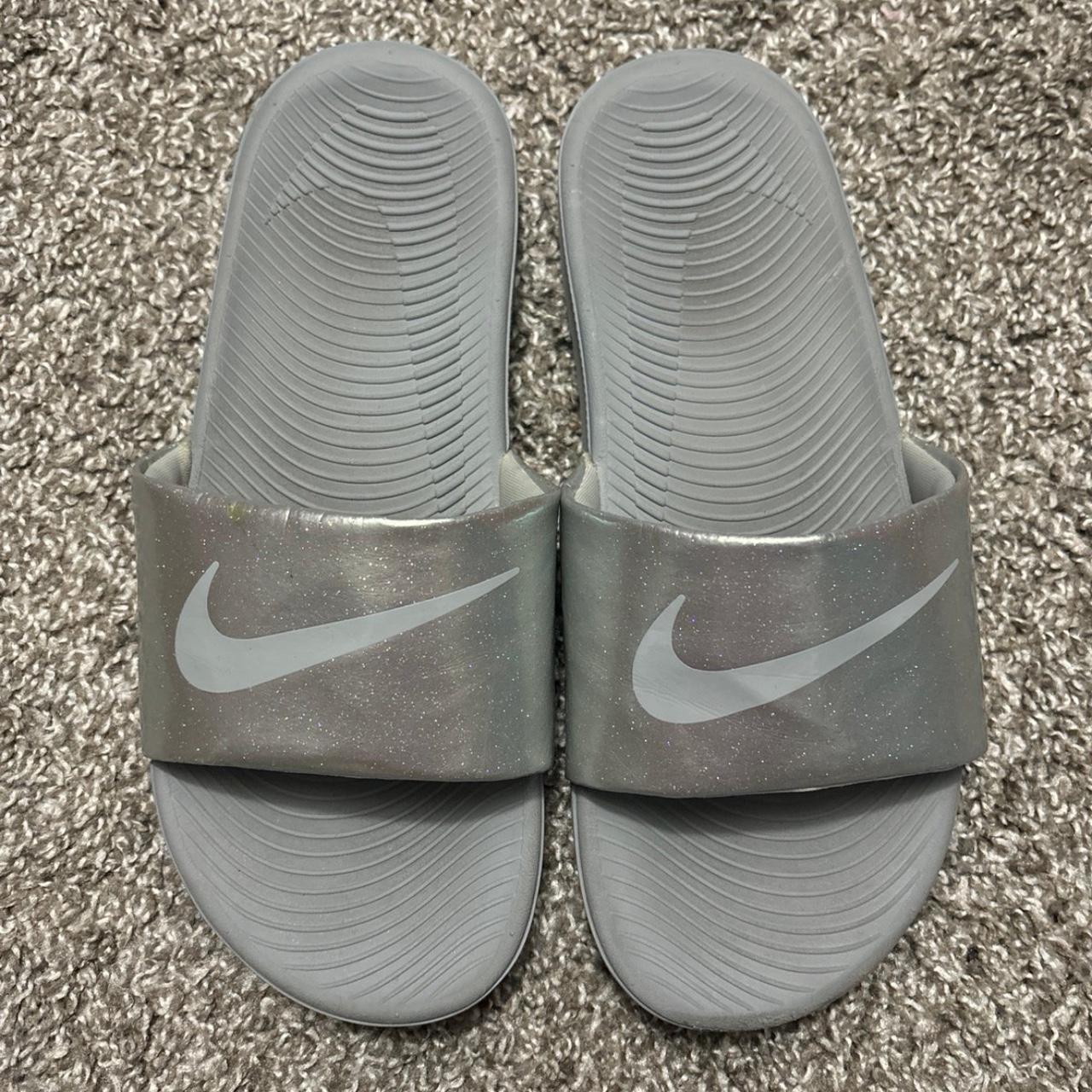 Sparkly nike slides online