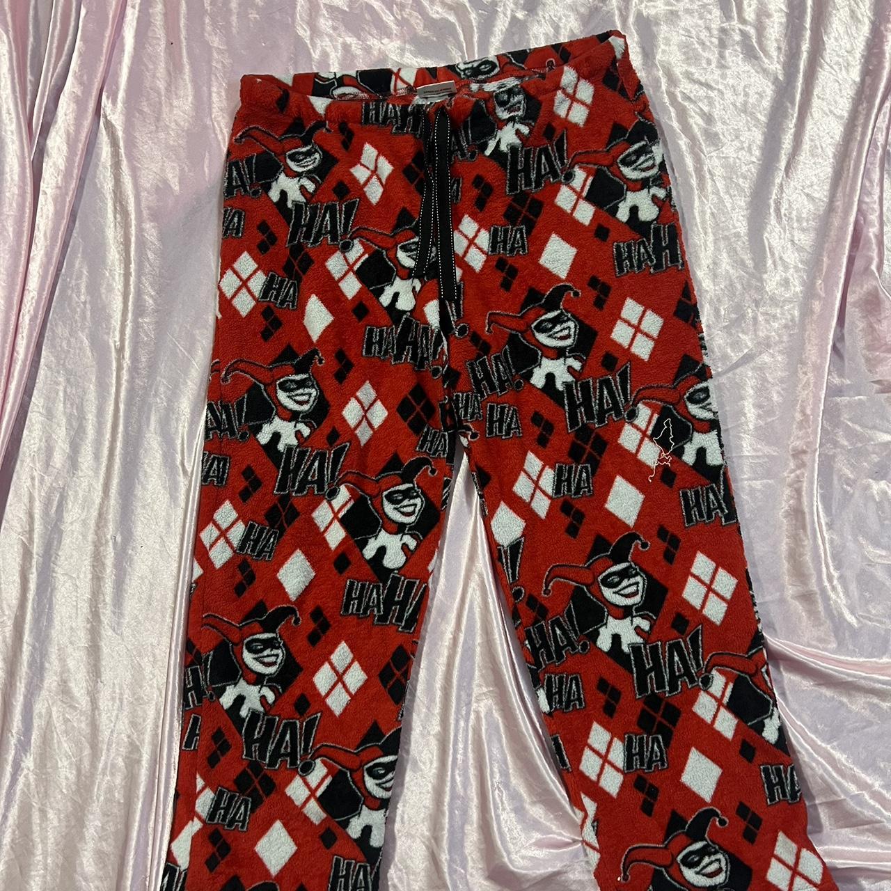 Harley Quinn pajama pants Depop