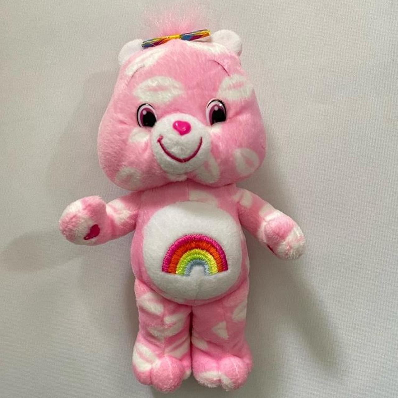 Care-Bears Rainbow Cheer Bear Rainbow embroidered on... - Depop