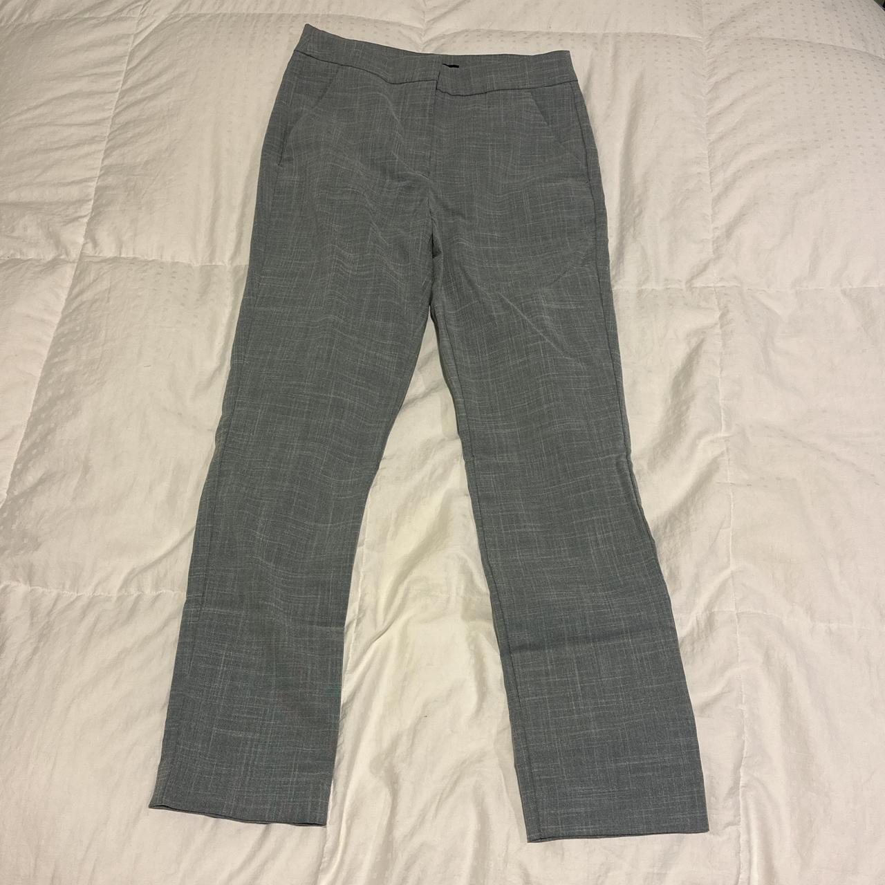 Blue-grey Zara slacks - Depop