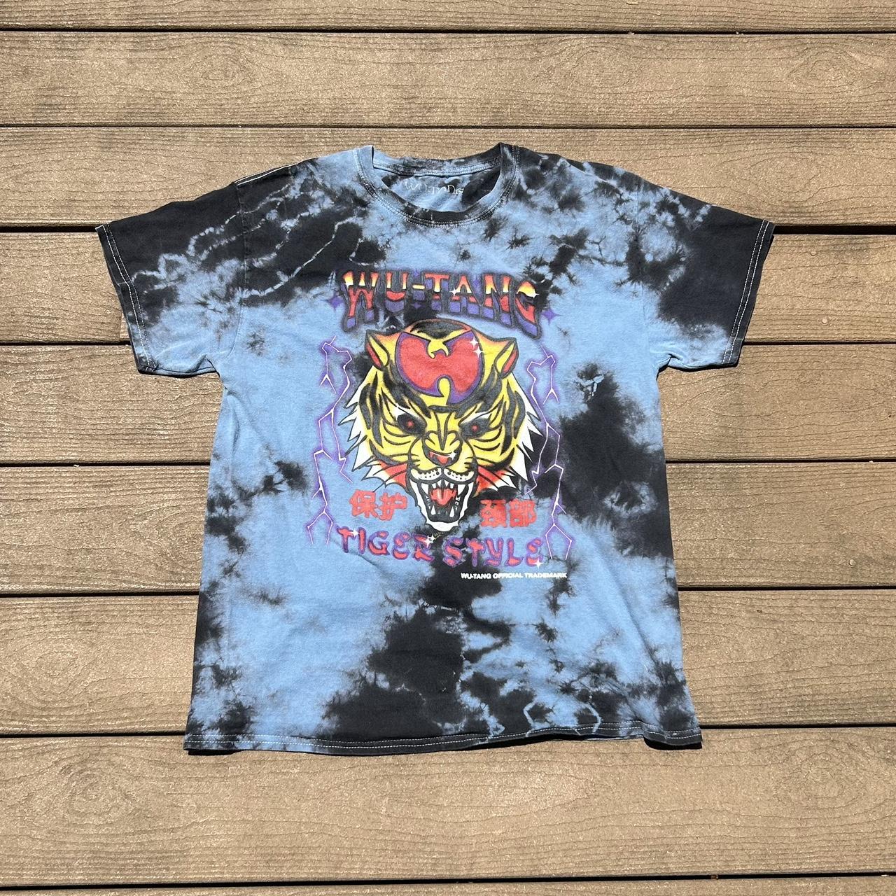 wu tang tie dye shirt