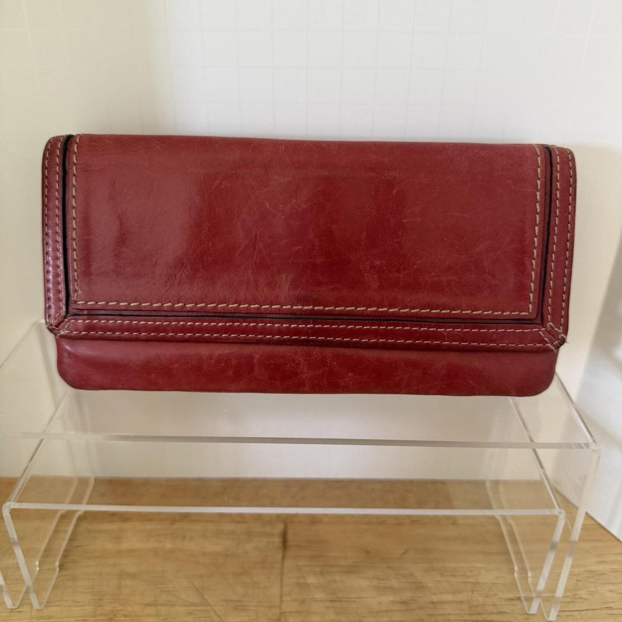 Fossil Women's Wallet - Red – Red Fossil Wallet C… - image 1