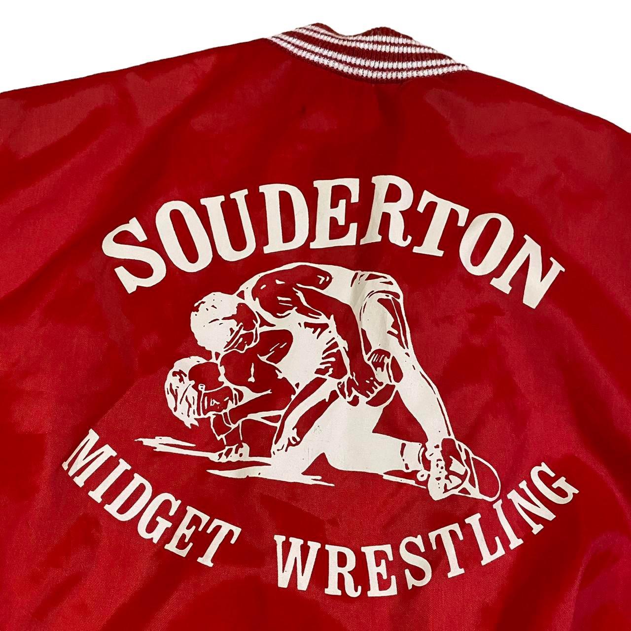 Vintage 1980’s Souderton Midget Wrestling Bomber... Depop