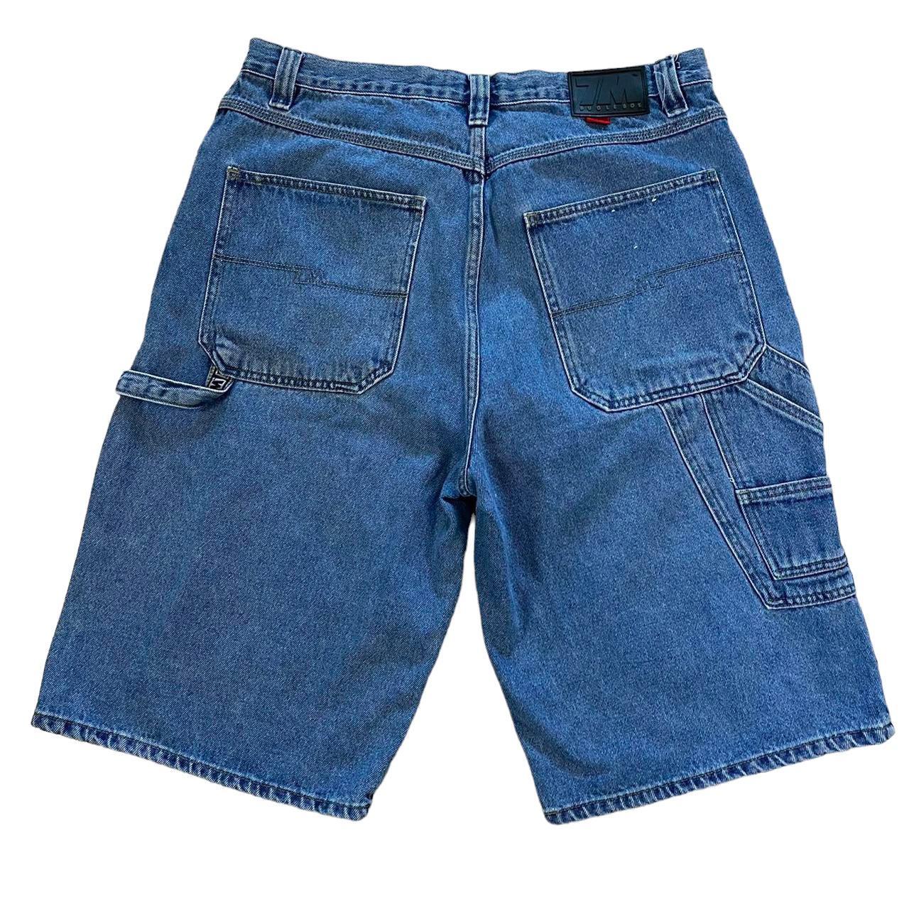 Bugle Boy Men's Blue Shorts Depop
